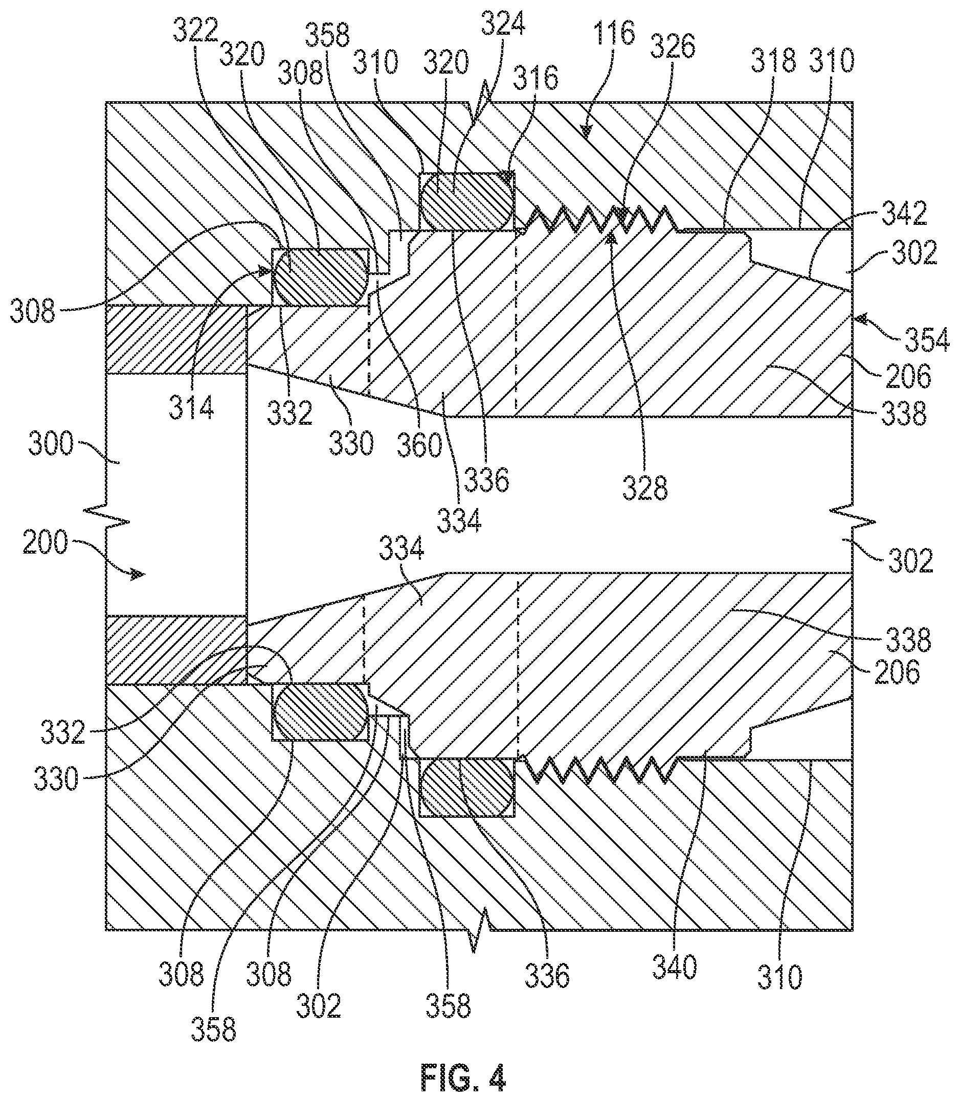 Patent US12326043 Figure 4 – Hydrolock nozzle