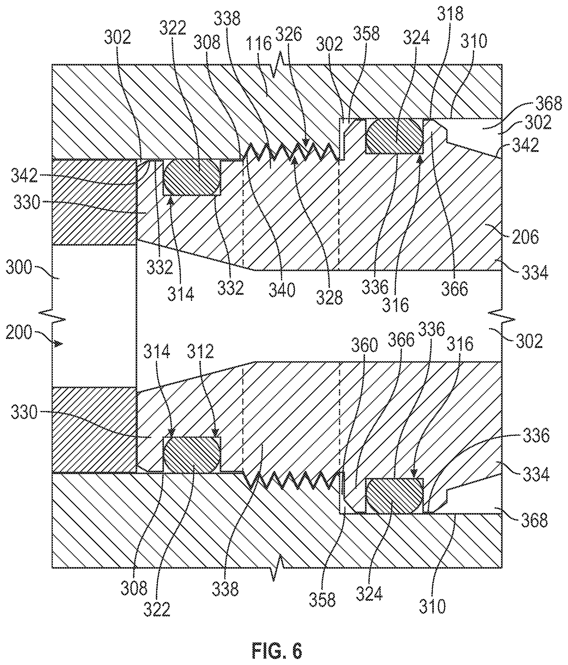 Patent US12326043 Figure 6 – Hydrolock nozzle