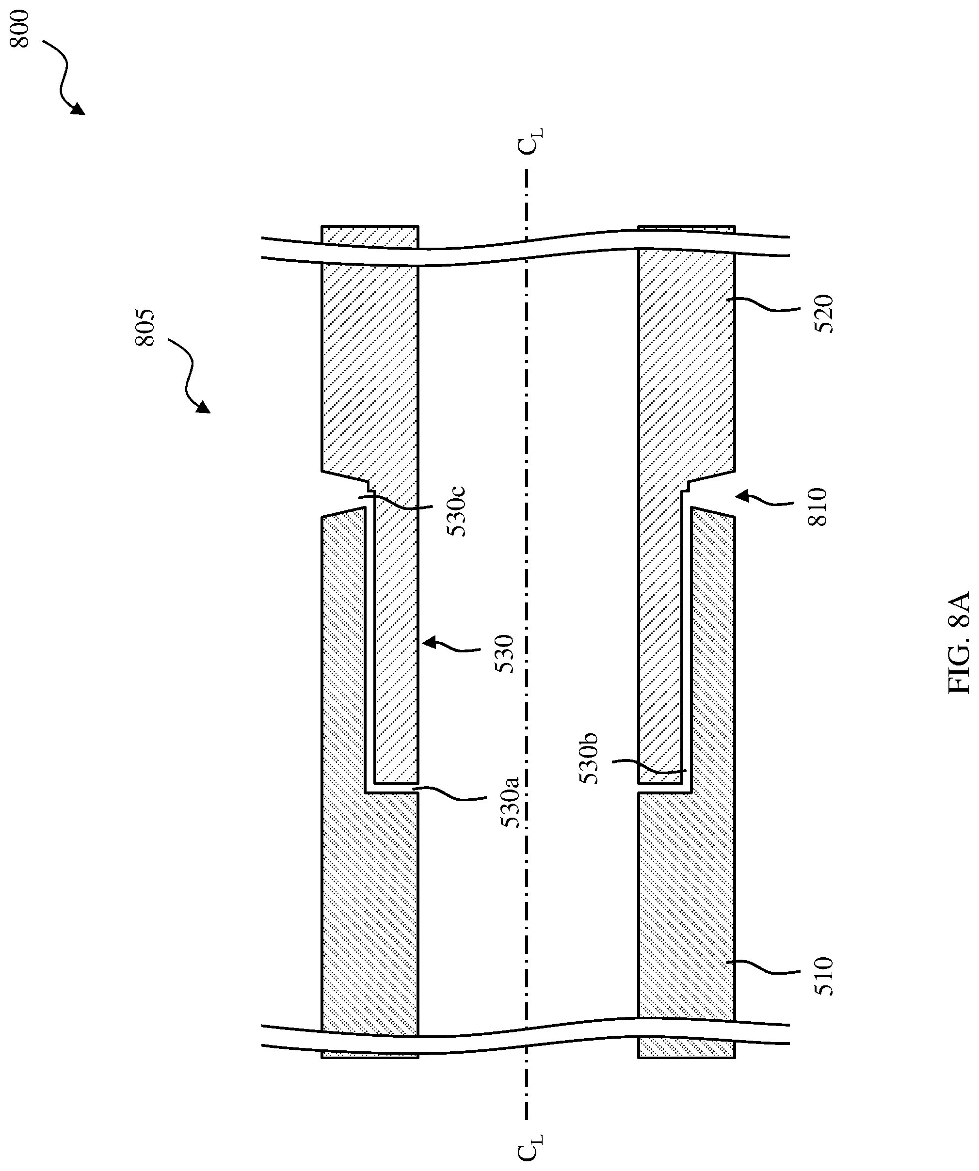 Patent US12326046 Figure 8 – Downhole tool with crack compliant seal and high yield strength weld positioned at a joint thereof