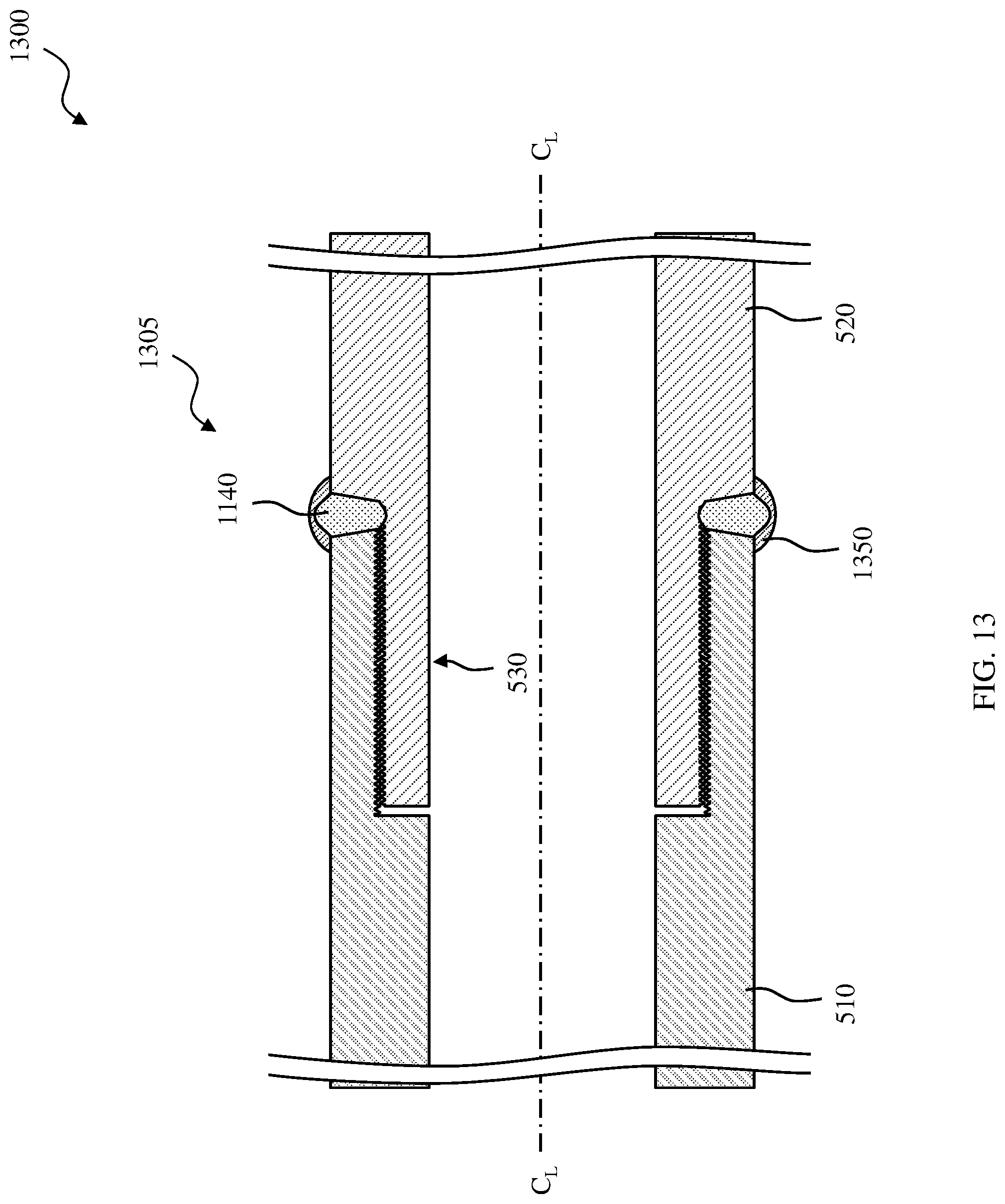 Patent US12326046 Figure 15 – Downhole tool with crack compliant seal and high yield strength weld positioned at a joint thereof