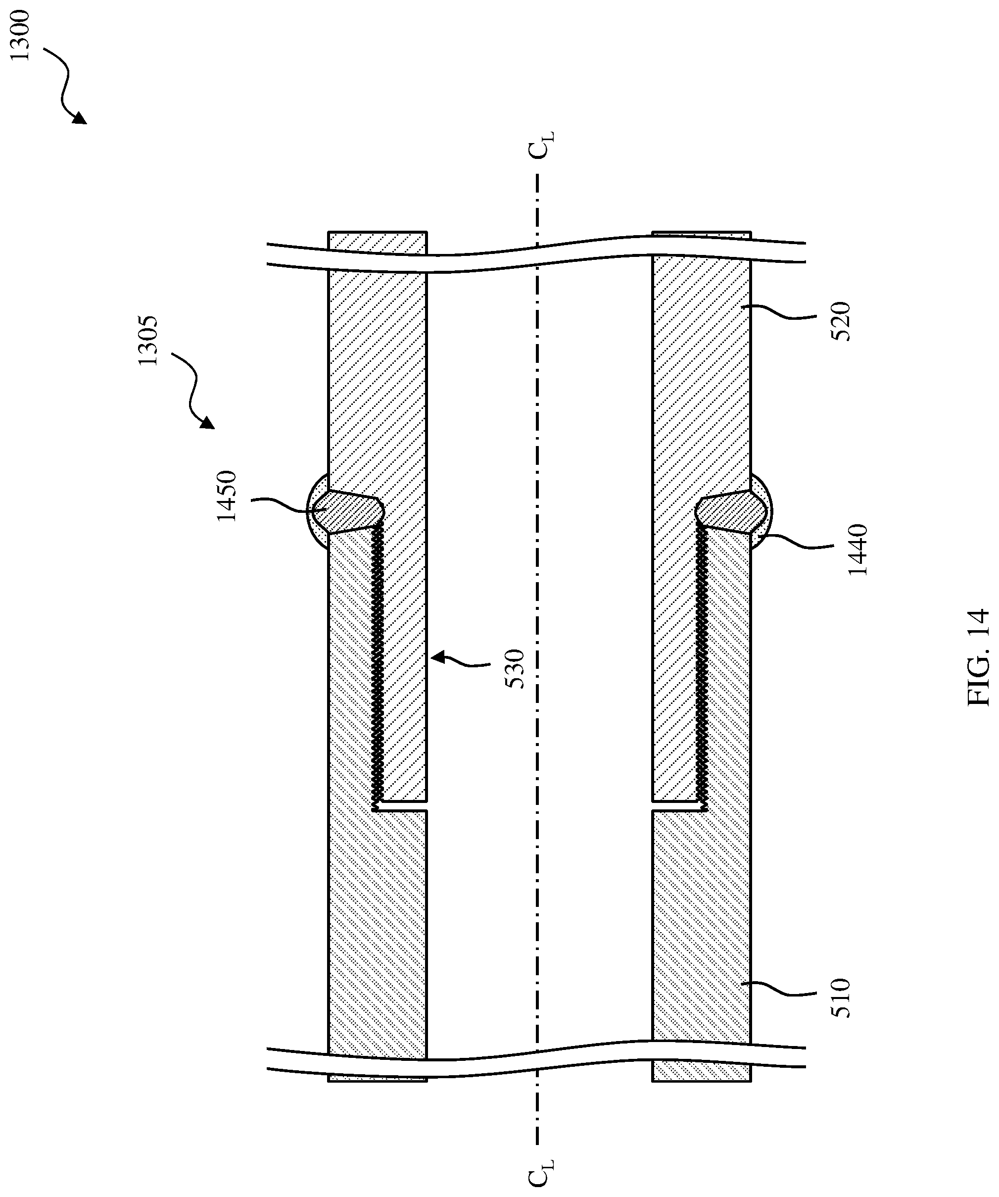 Patent US12326046 Figure 16 – Downhole tool with crack compliant seal and high yield strength weld positioned at a joint thereof