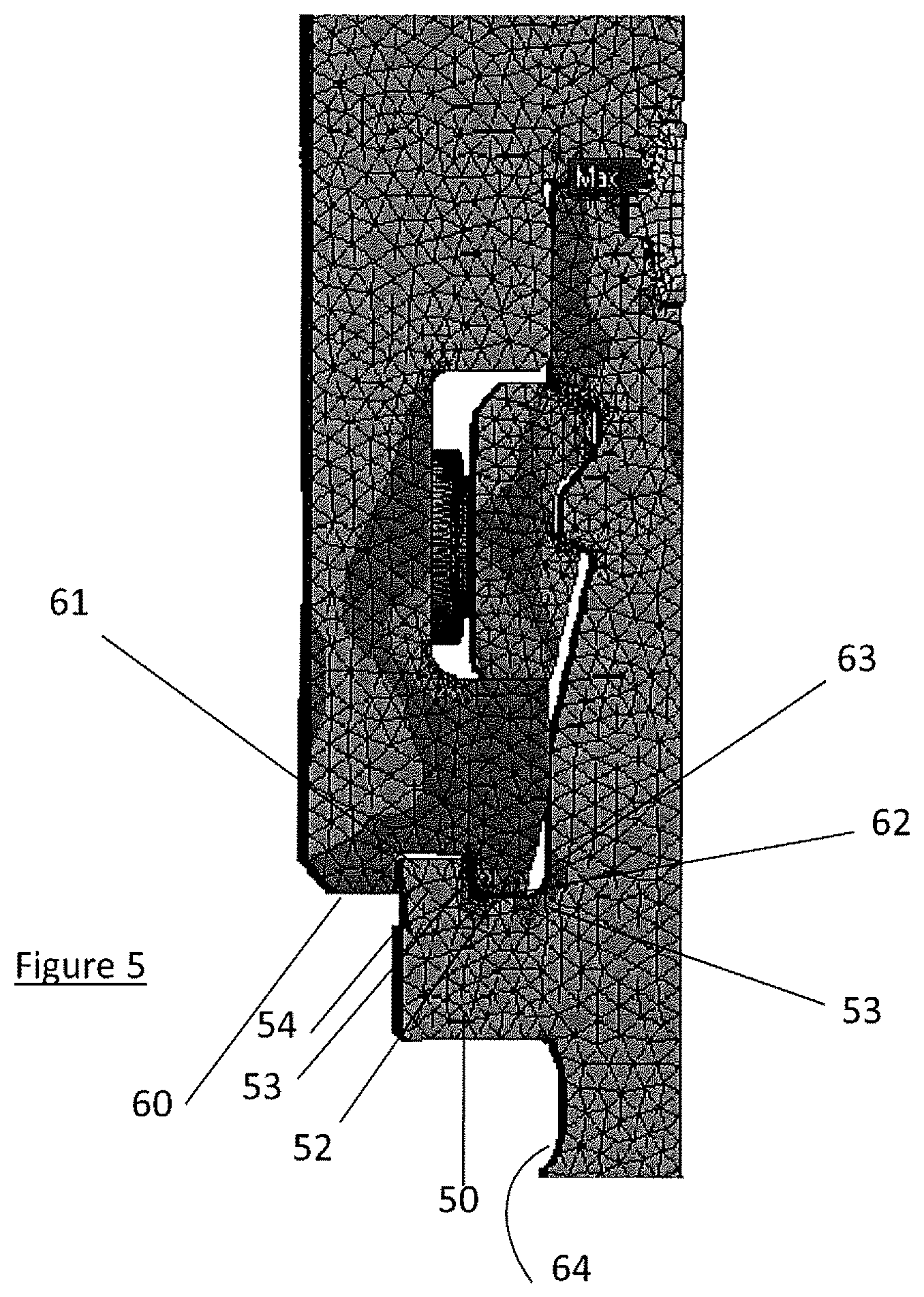 Patent US12326047 Figure 4 – Pipe connection