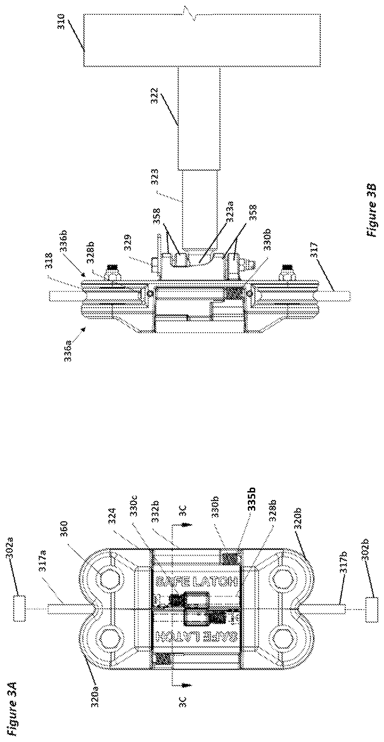 Patent US12326048 Figure 4 – Latch assembly for torque management