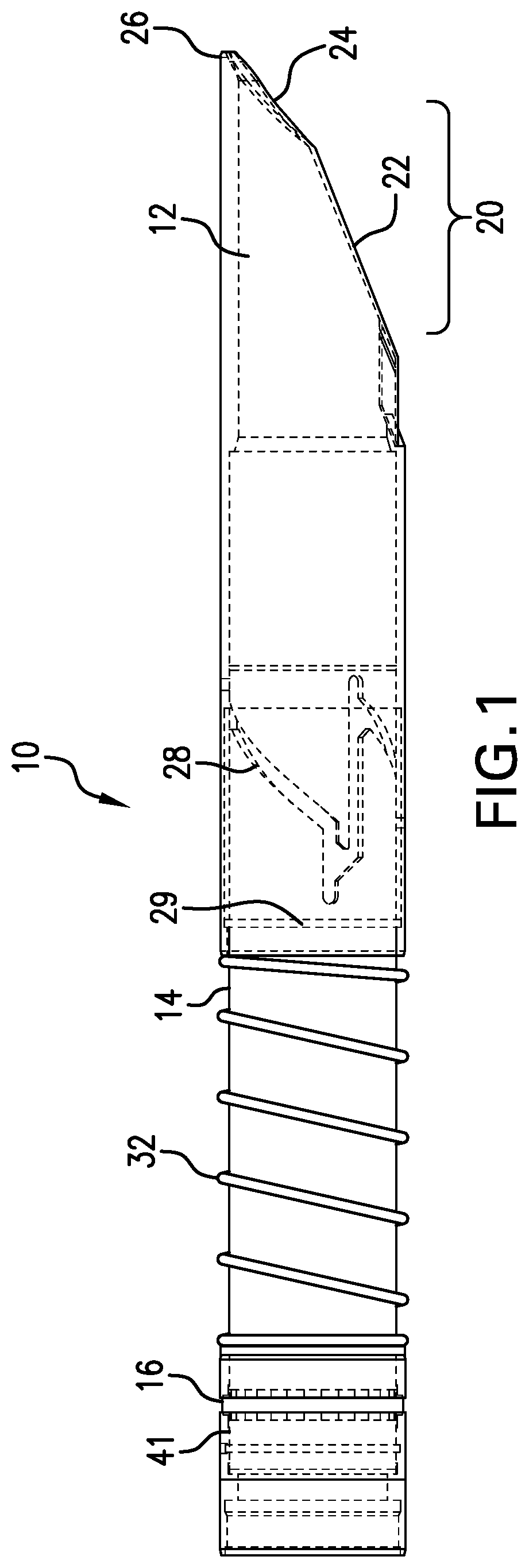 Patent US12326050 — Guide assembly, method and system — Figure 1