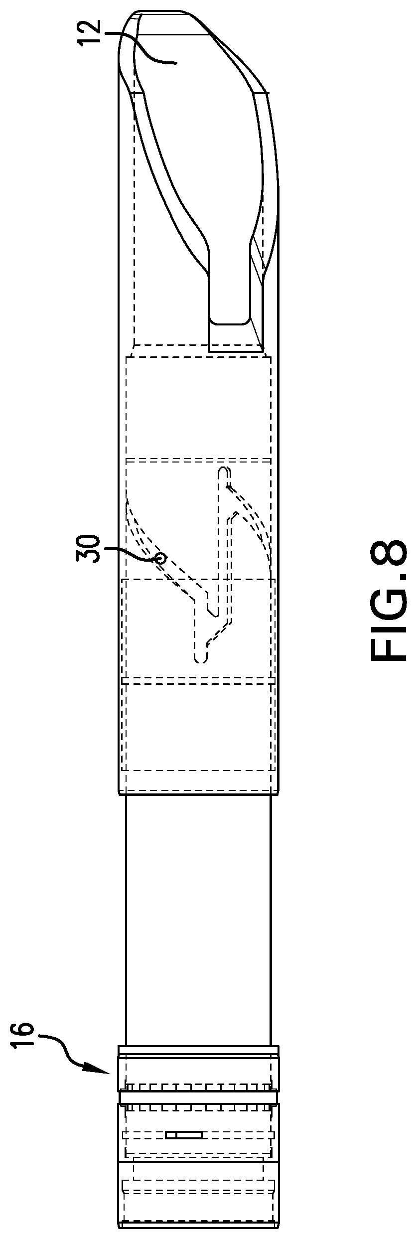 Patent US12326050 Figure 8 – Guide assembly, method and system