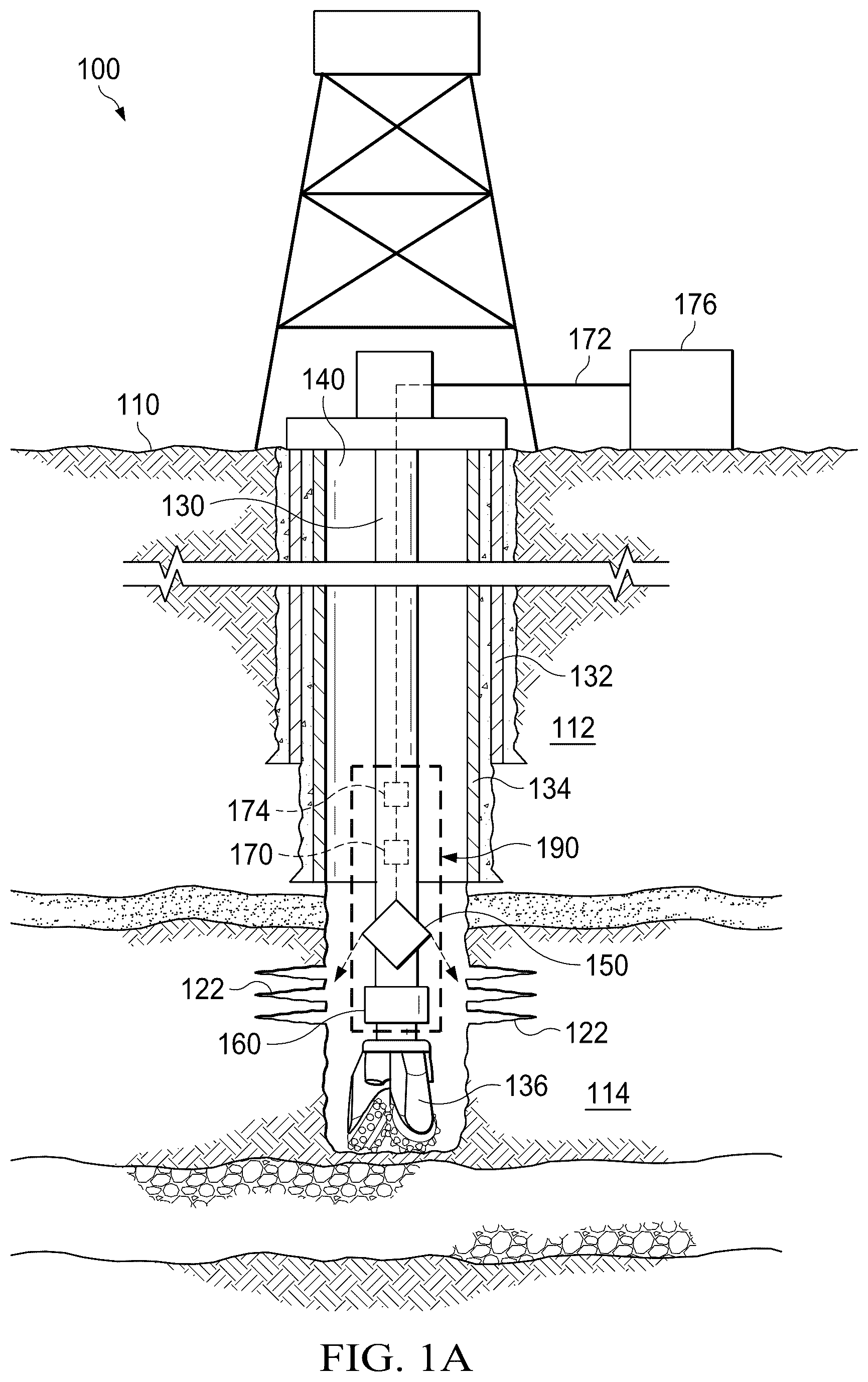 Patent US12326056 Figure 1 – Downhole well integrity reconstruction in the hydrocarbon industry