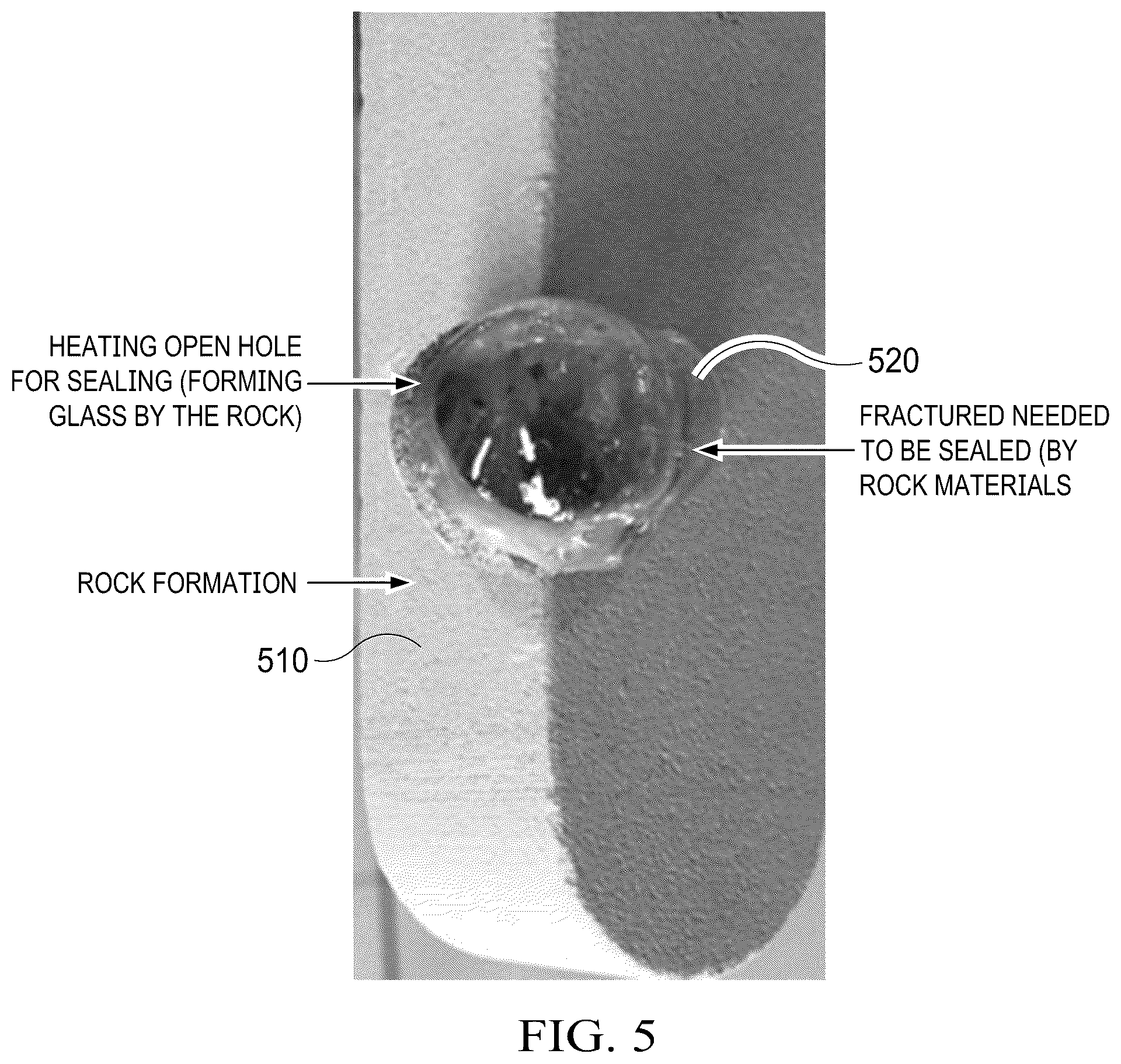 Patent US12326056 Figure 6 – Downhole well integrity reconstruction in the hydrocarbon industry