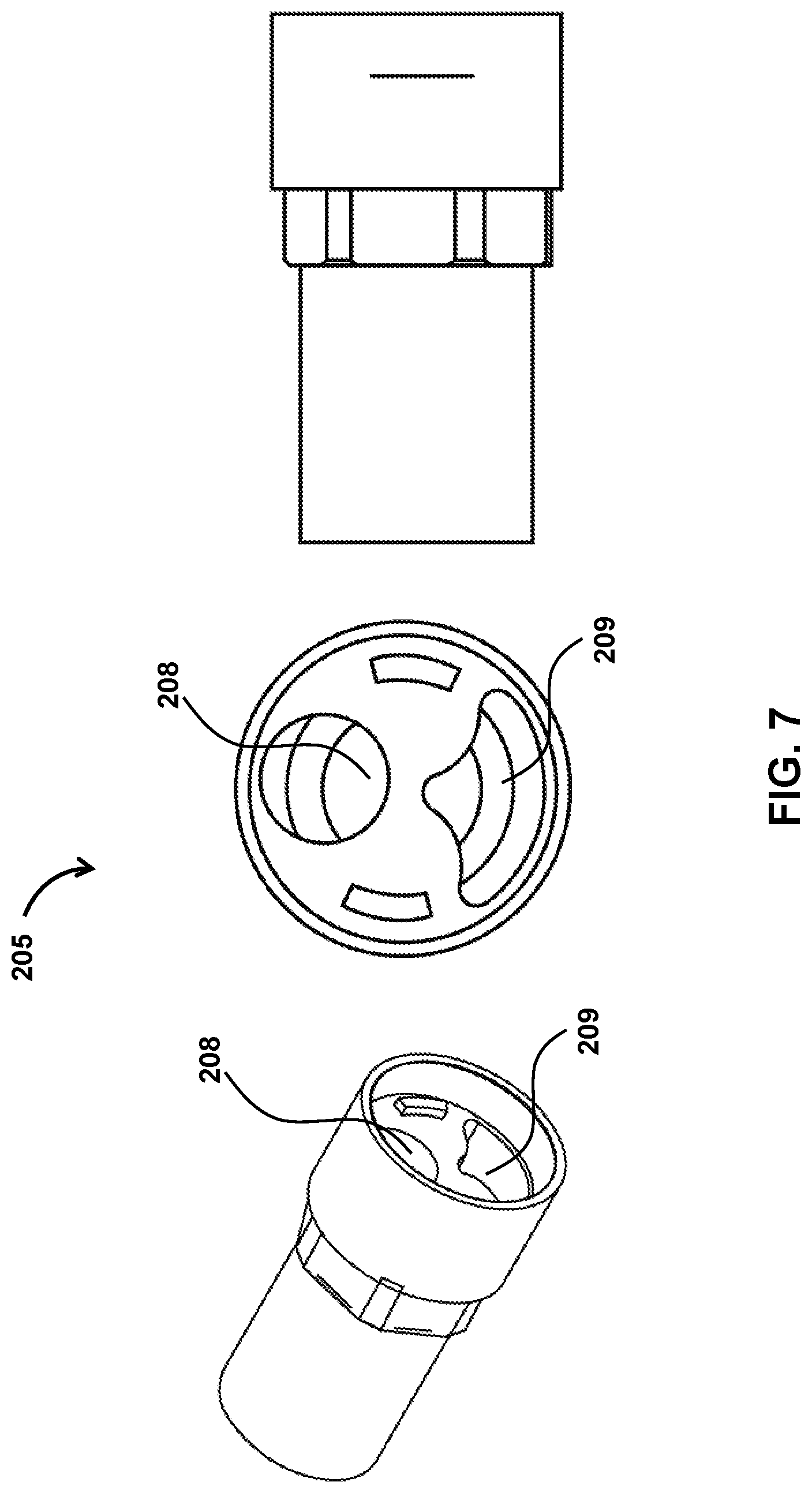Patent US12326057 Figure 8 – Three axis vibrating device