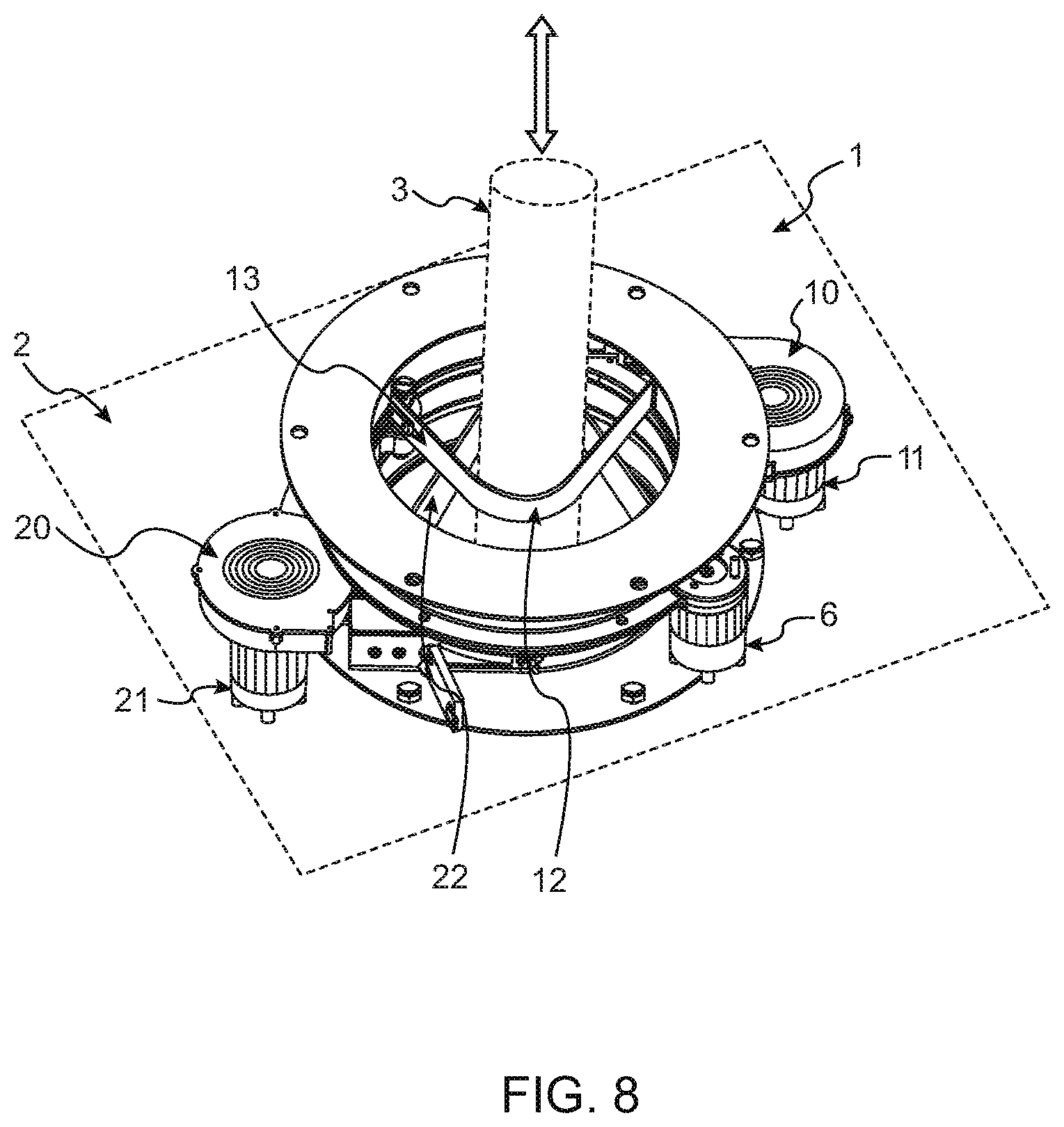 Patent US12326058 Figure 7 – Wiper tool