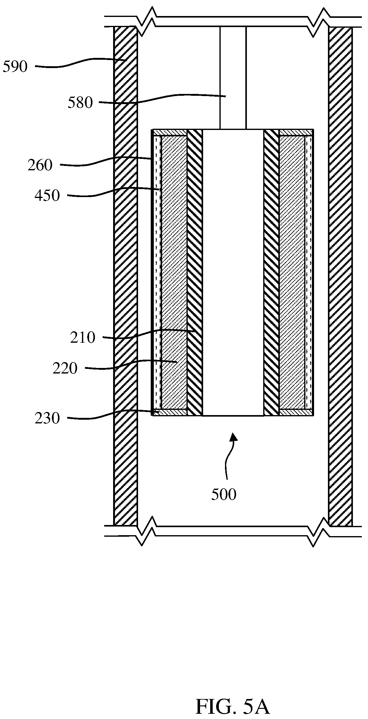 Patent US12326059 Figure 7 – Method for placing non-reactive colloid particles to stop gas migration in expandable metal applications