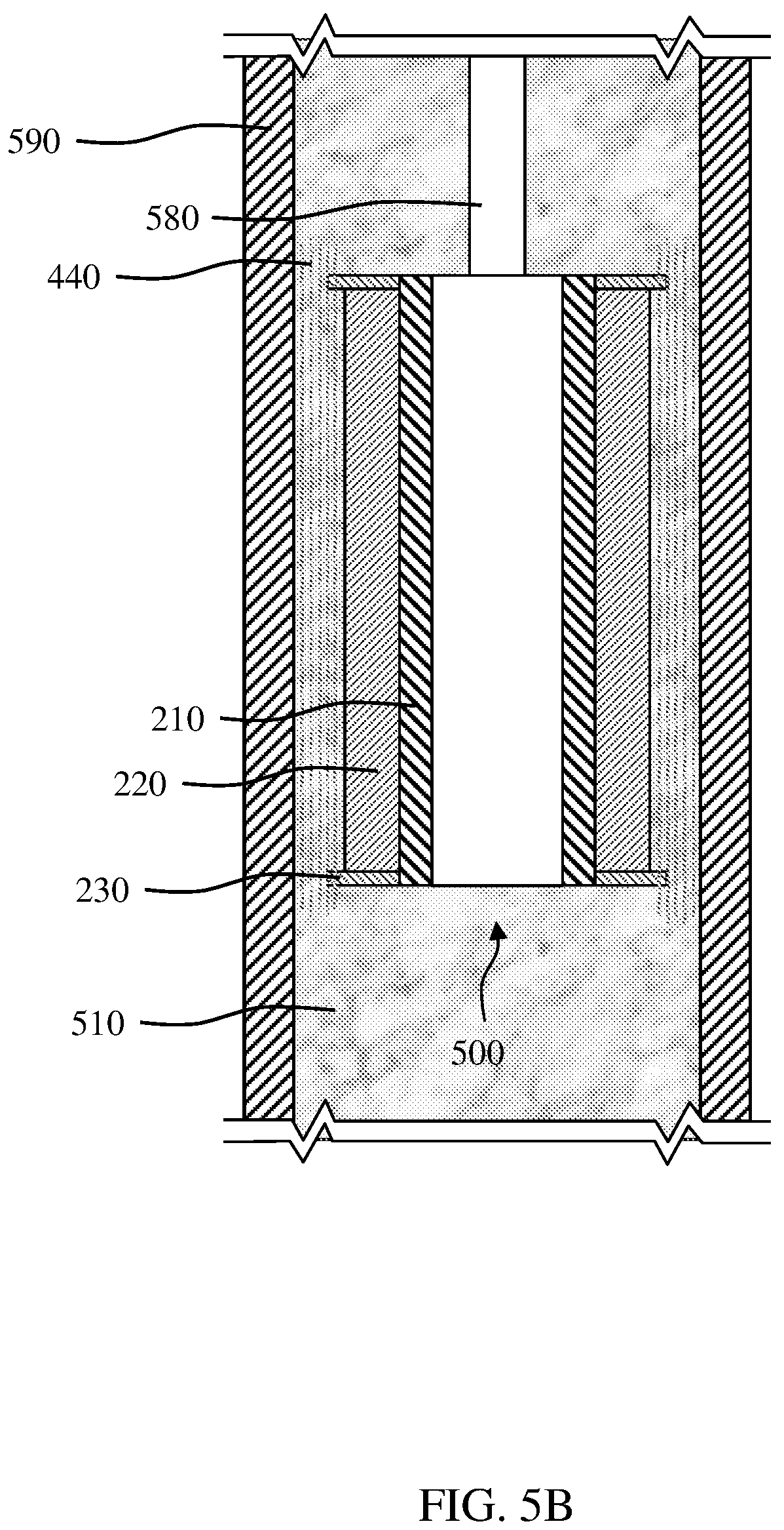 Patent US12326059 Figure 8 – Method for placing non-reactive colloid particles to stop gas migration in expandable metal applications