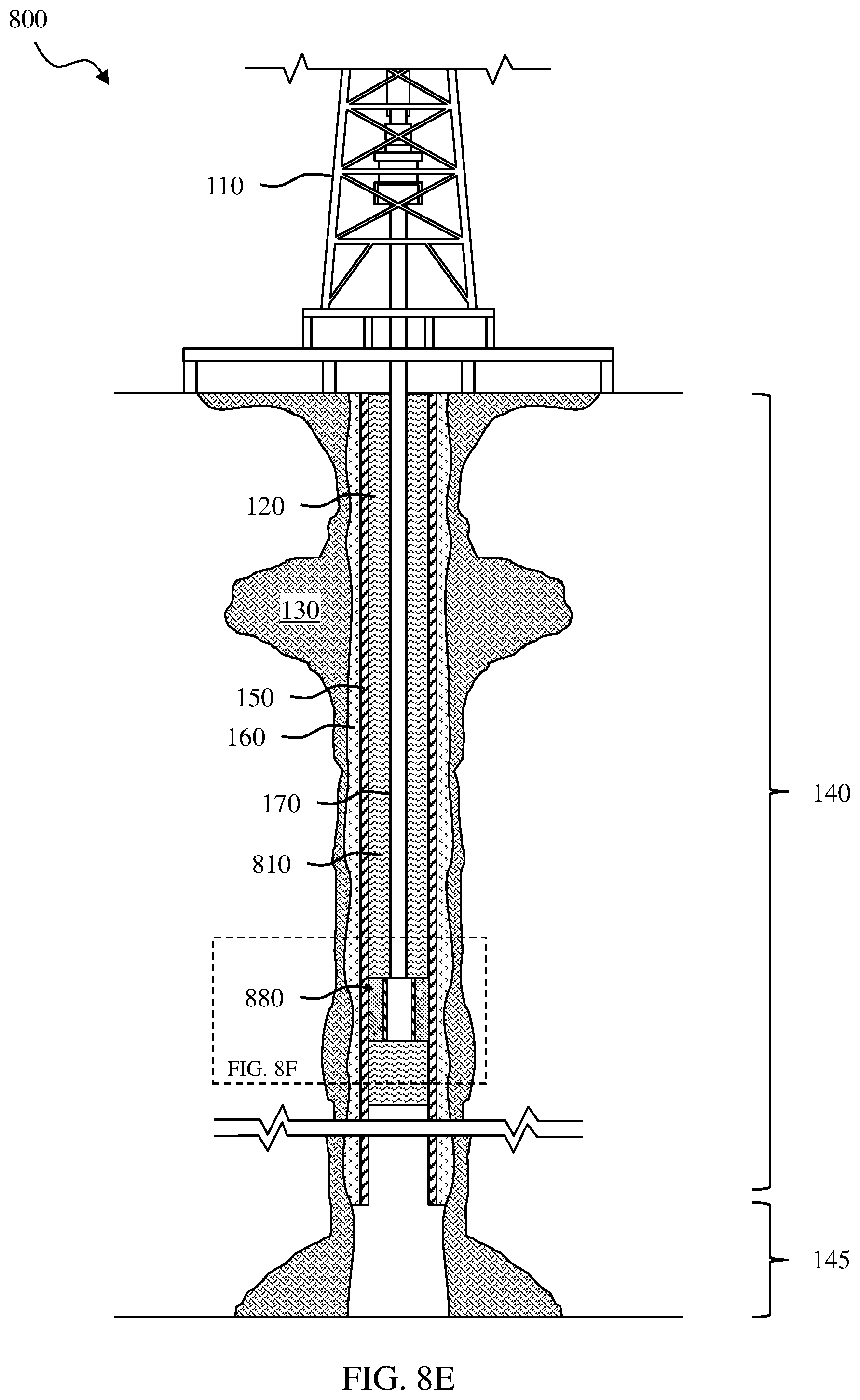 Patent US12326059 Figure 16 – Method for placing non-reactive colloid particles to stop gas migration in expandable metal applications