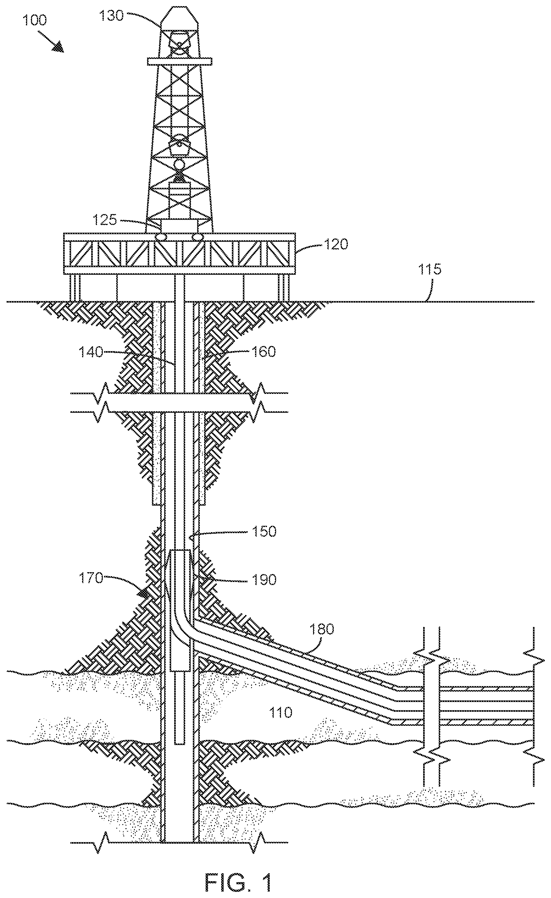 Patent US12326060 — Wellbore anchor including one or more activation chambers — Figure 1