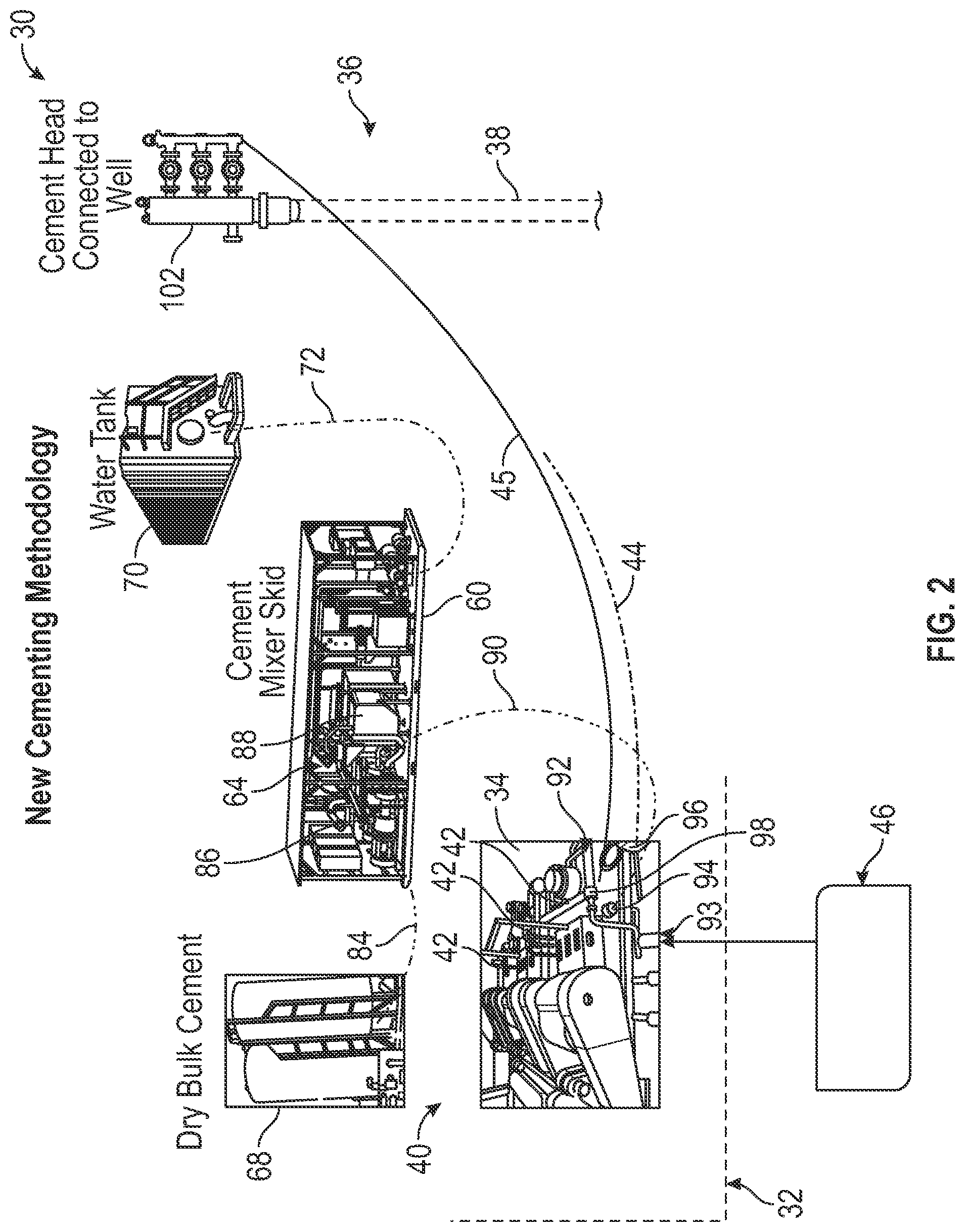 Patent US12326061 Figure 2 – Methodology and system for utilizing rig mud pump assembly