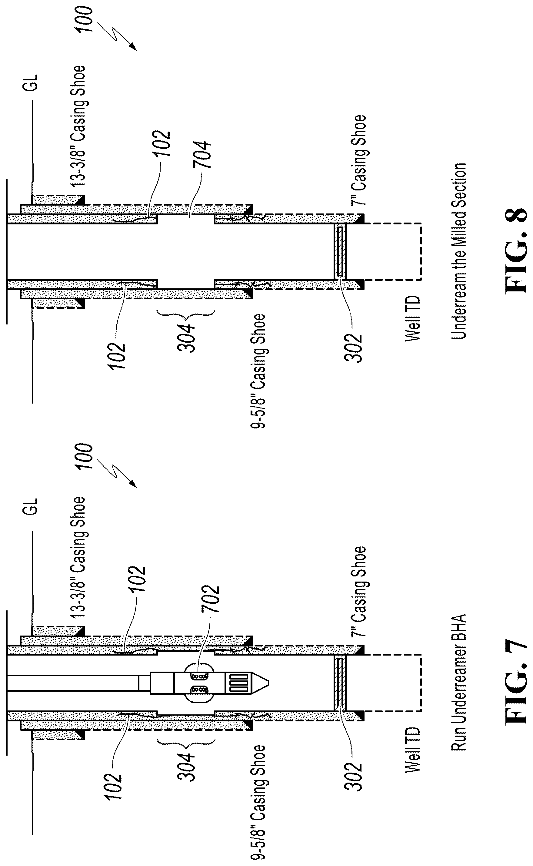 Patent US12326062 Figure 5 – Repairing wellbores with fluid movement behind casing