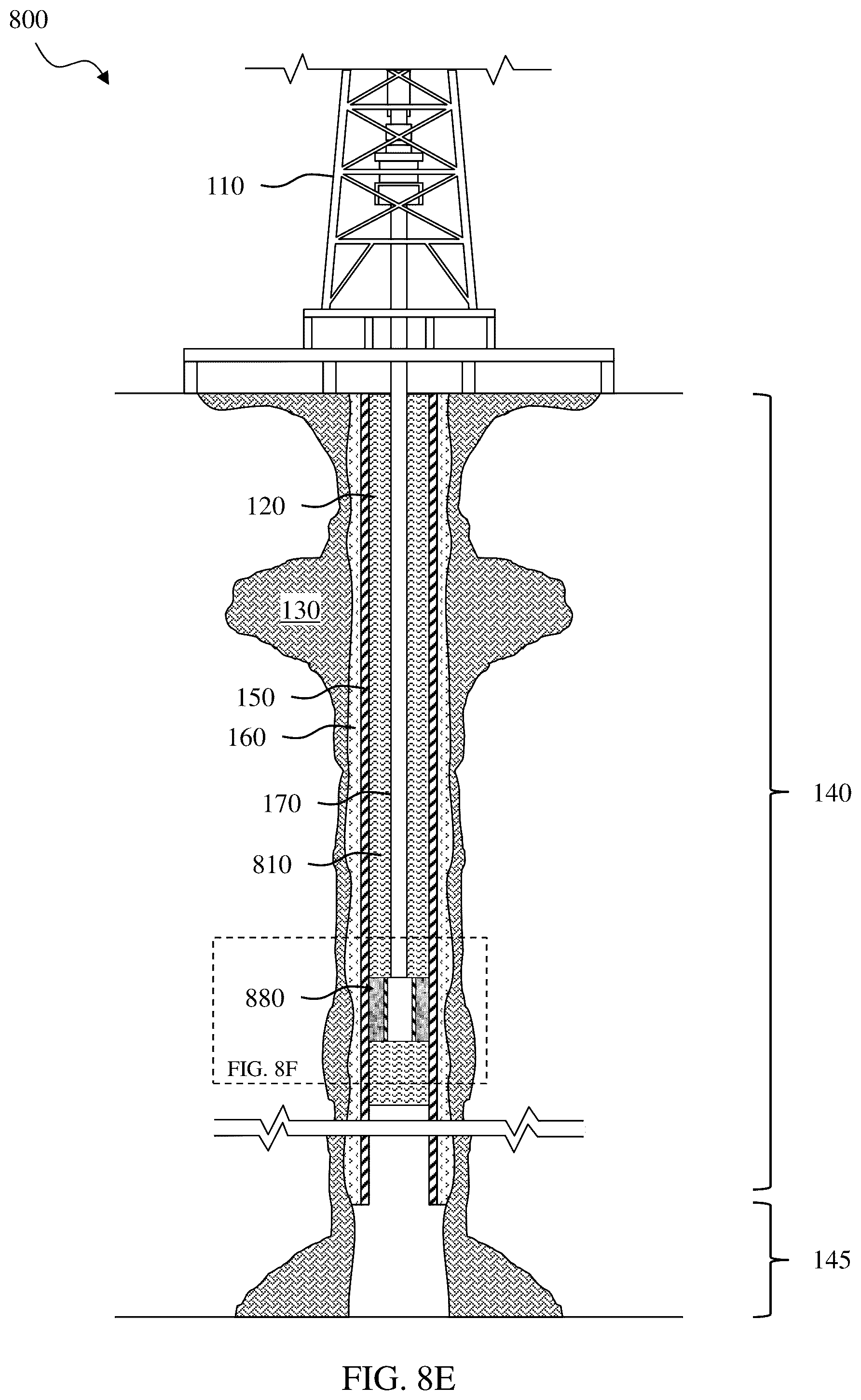 Patent US12326063 Figure 16 – Non-reactive colloid particles to stop gas migration in expandable metal applications