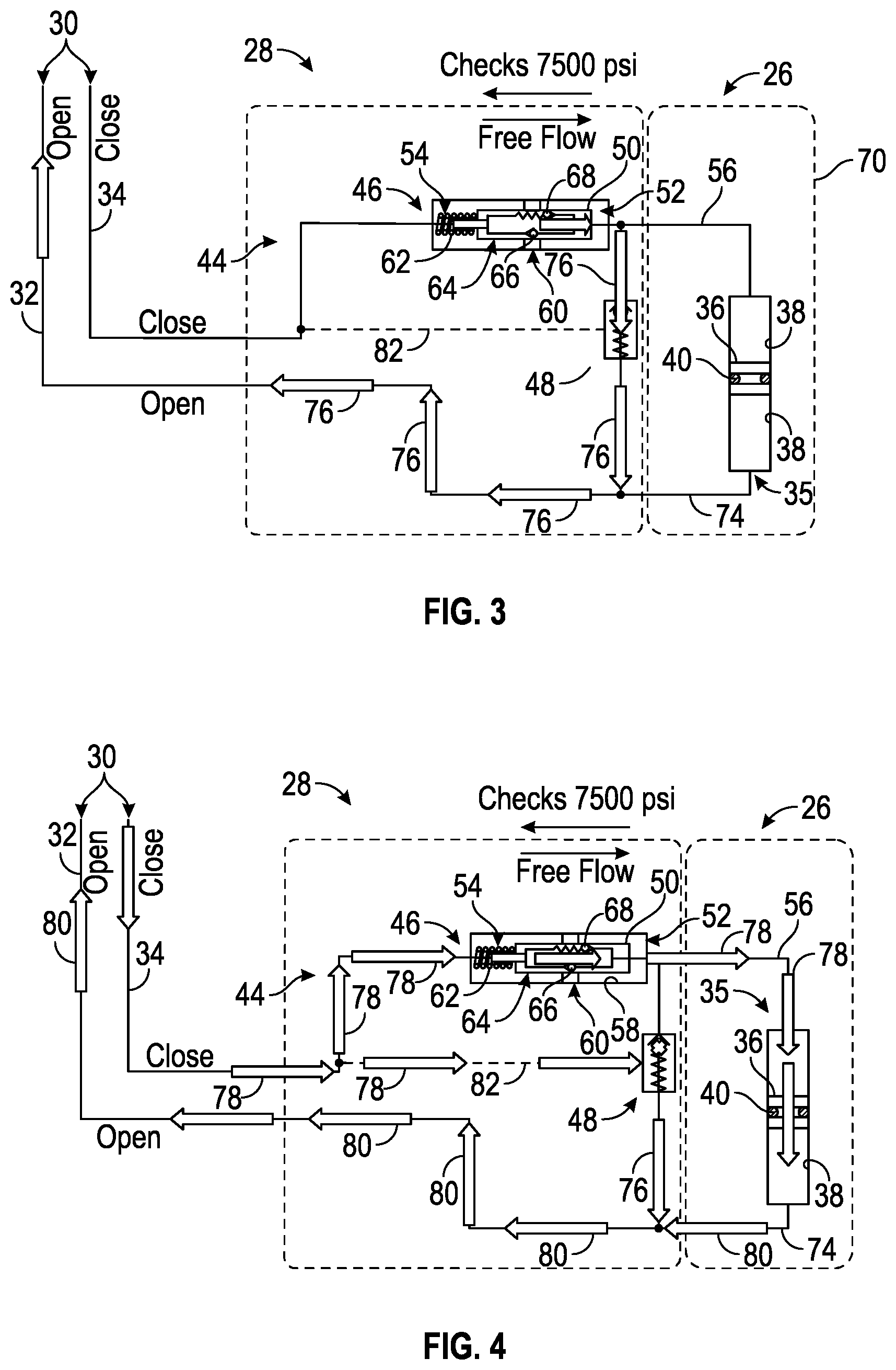 Patent US12326065 Figure 2 – Hydraulic indexing system