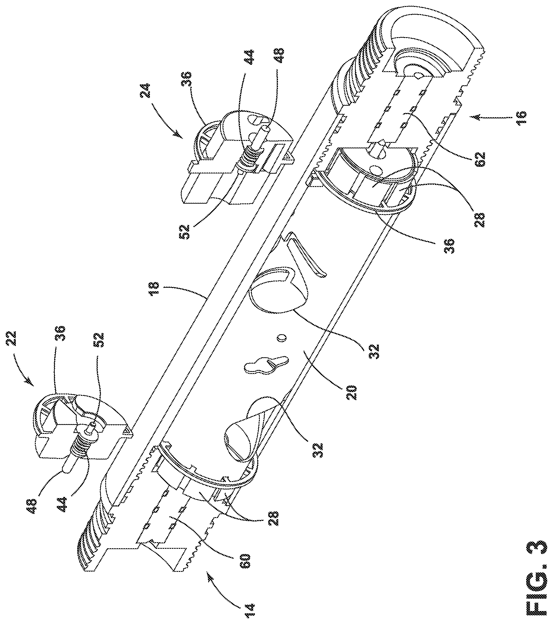 Patent US12326068 Figure 3 – Perforating gun system