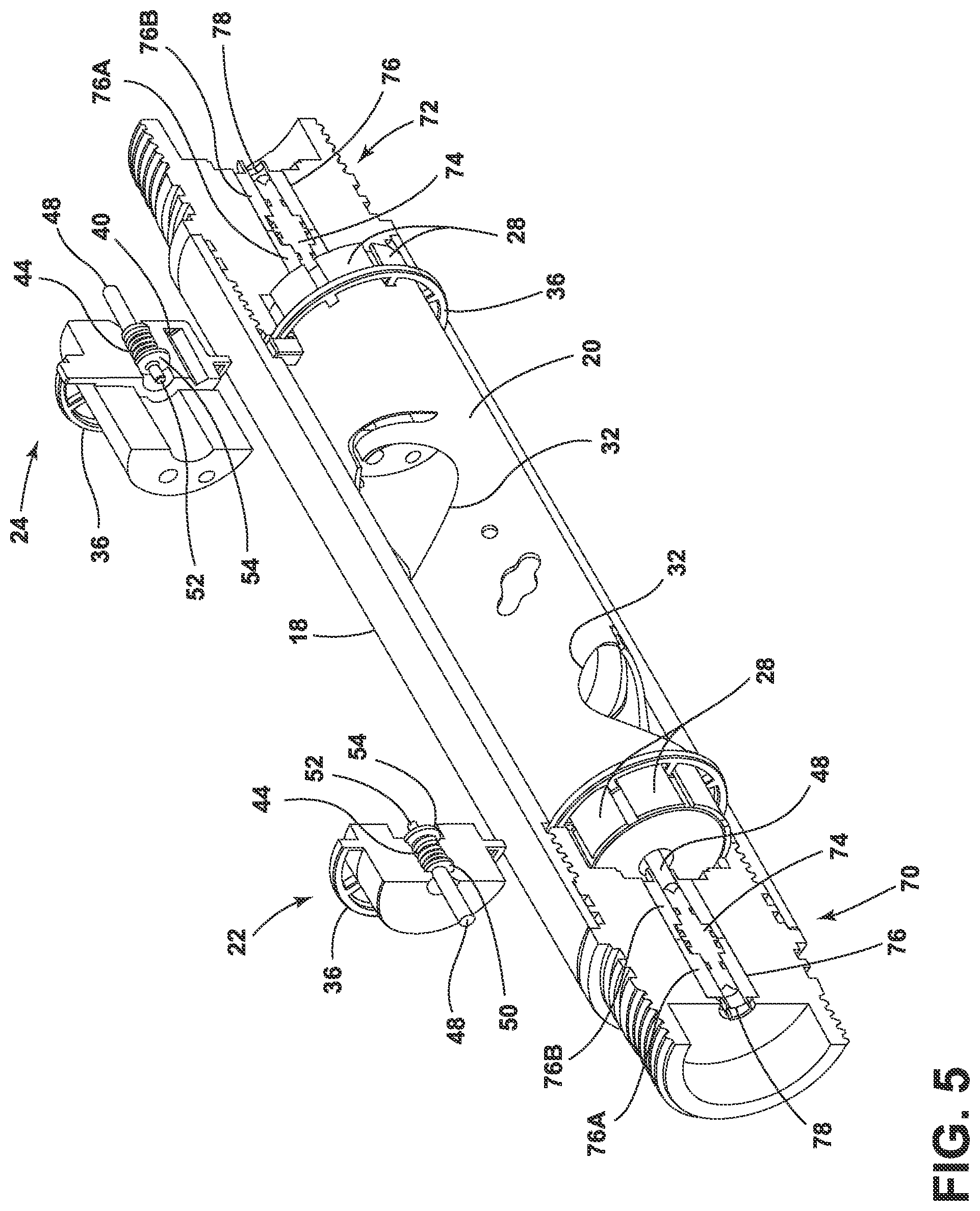 Patent US12326068 Figure 5 – Perforating gun system