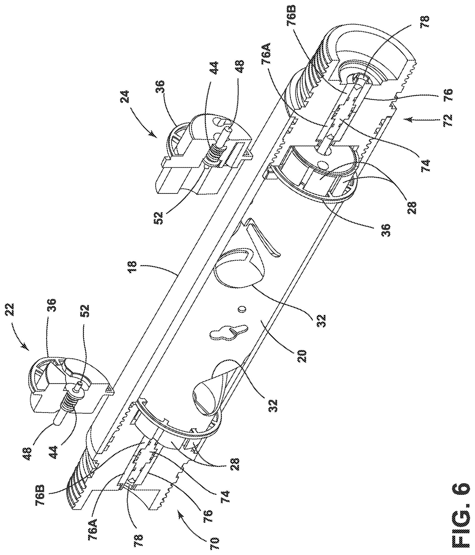 Patent US12326068 Figure 6 – Perforating gun system