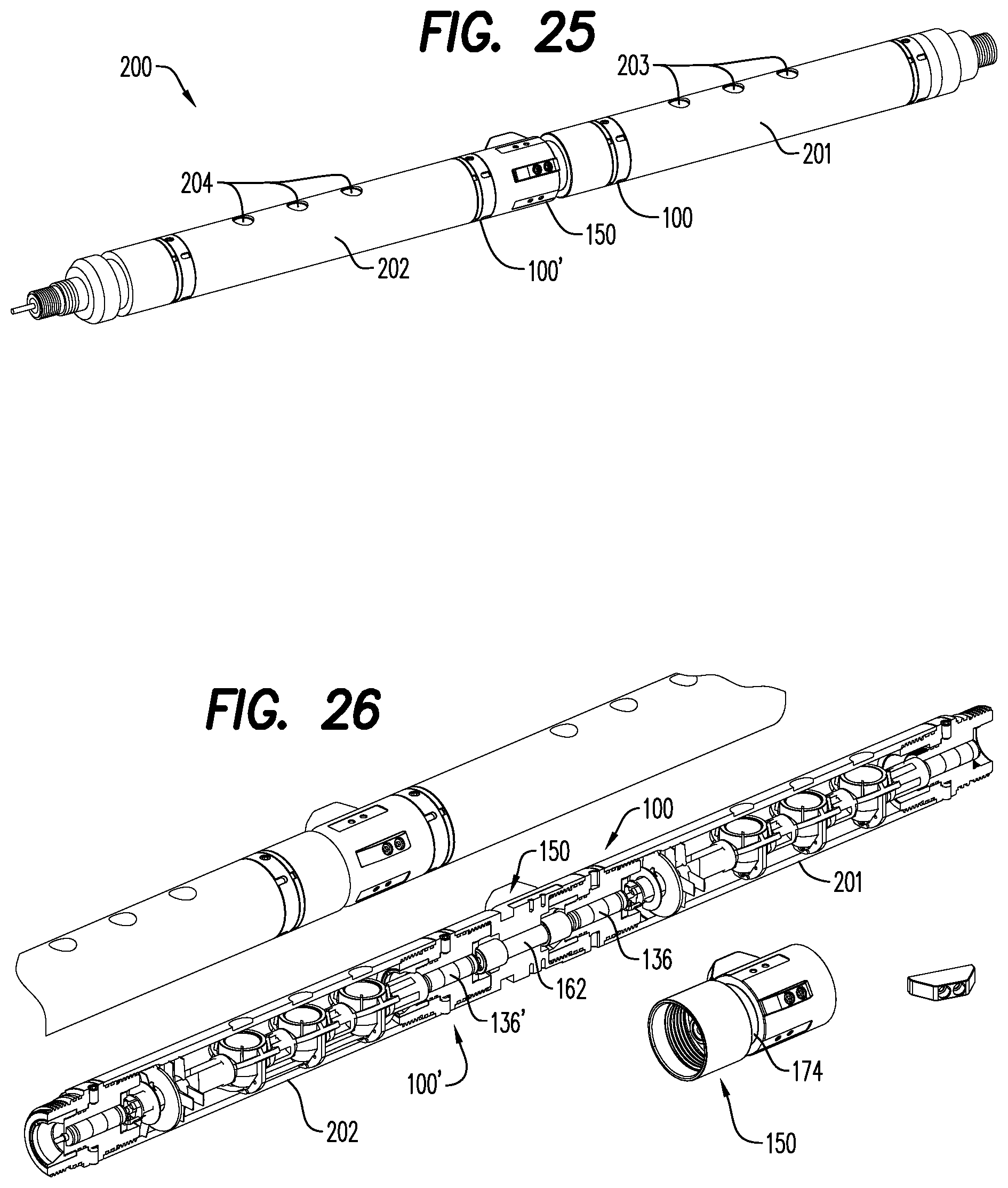Patent US12326069 Figure 15 – Perforating gun and alignment assembly