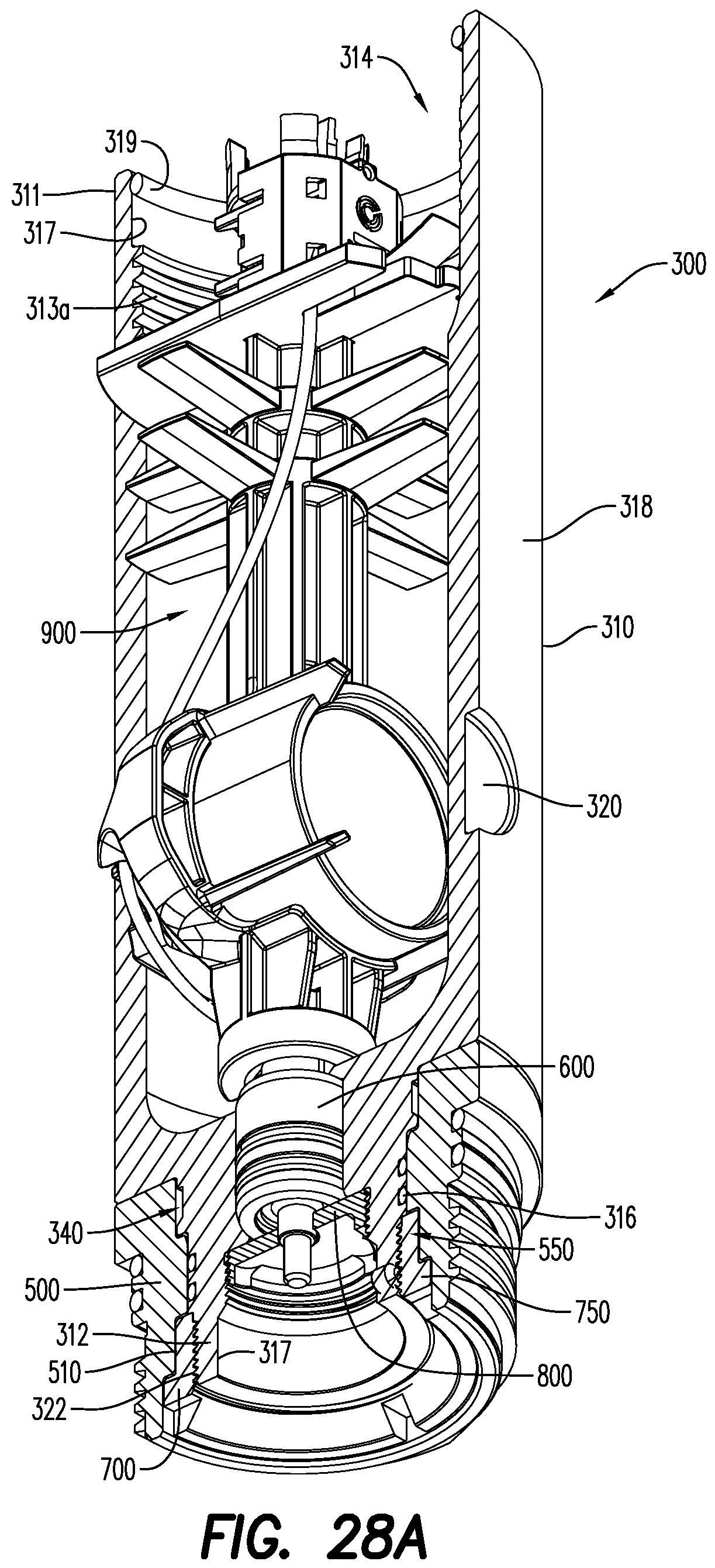 Patent US12326069 Figure 17 – Perforating gun and alignment assembly