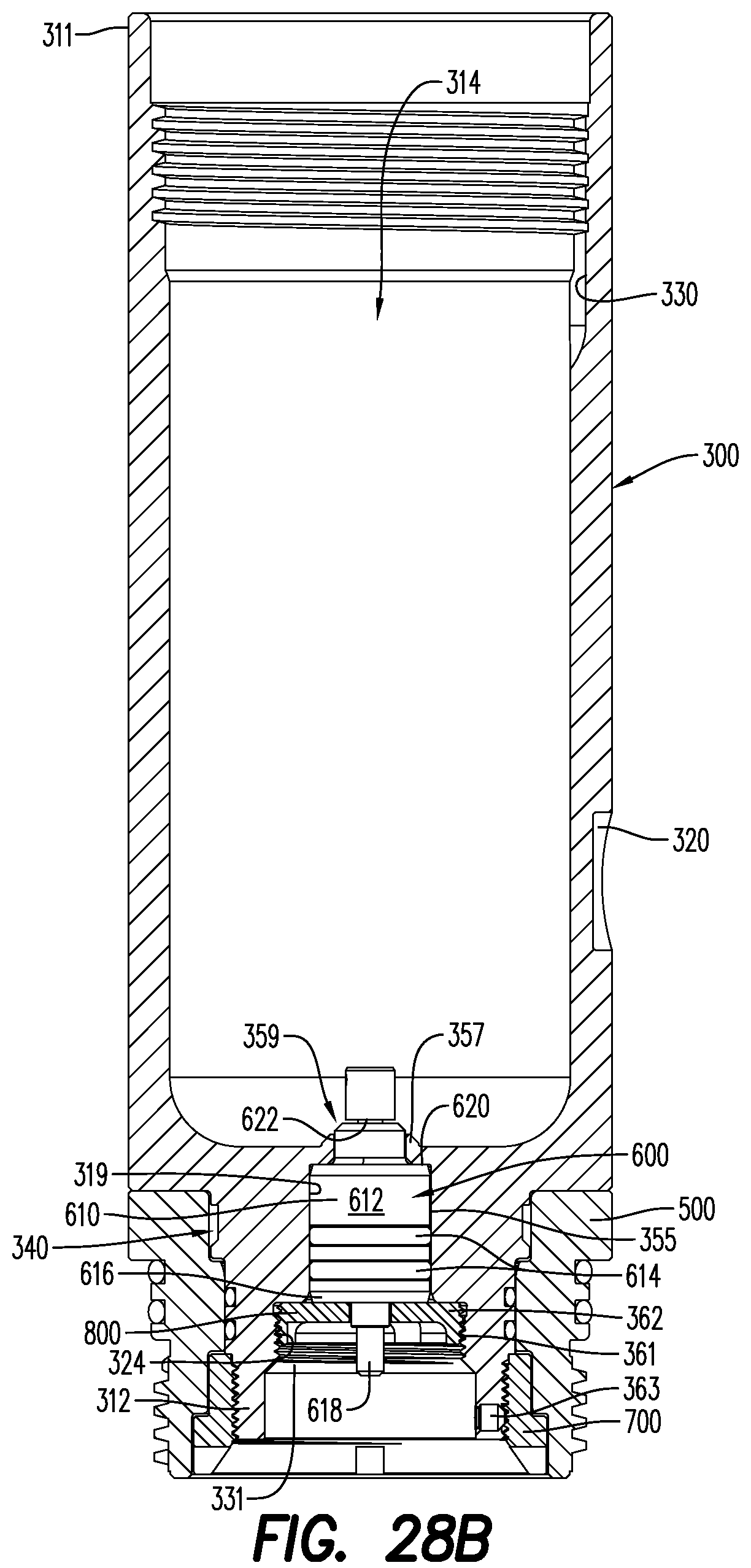 Patent US12326069 Figure 18 – Perforating gun and alignment assembly