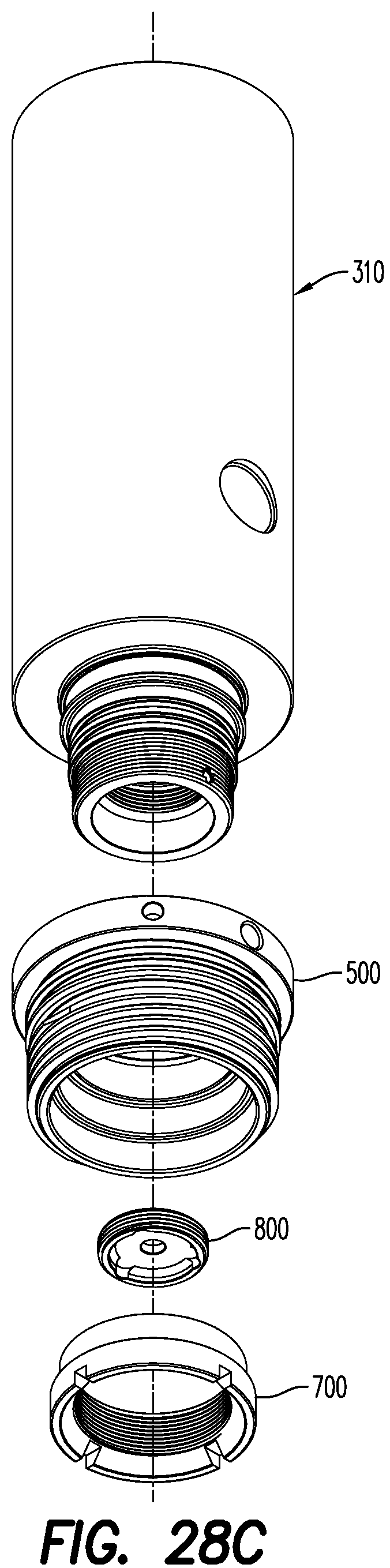 Patent US12326069 Figure 19 – Perforating gun and alignment assembly