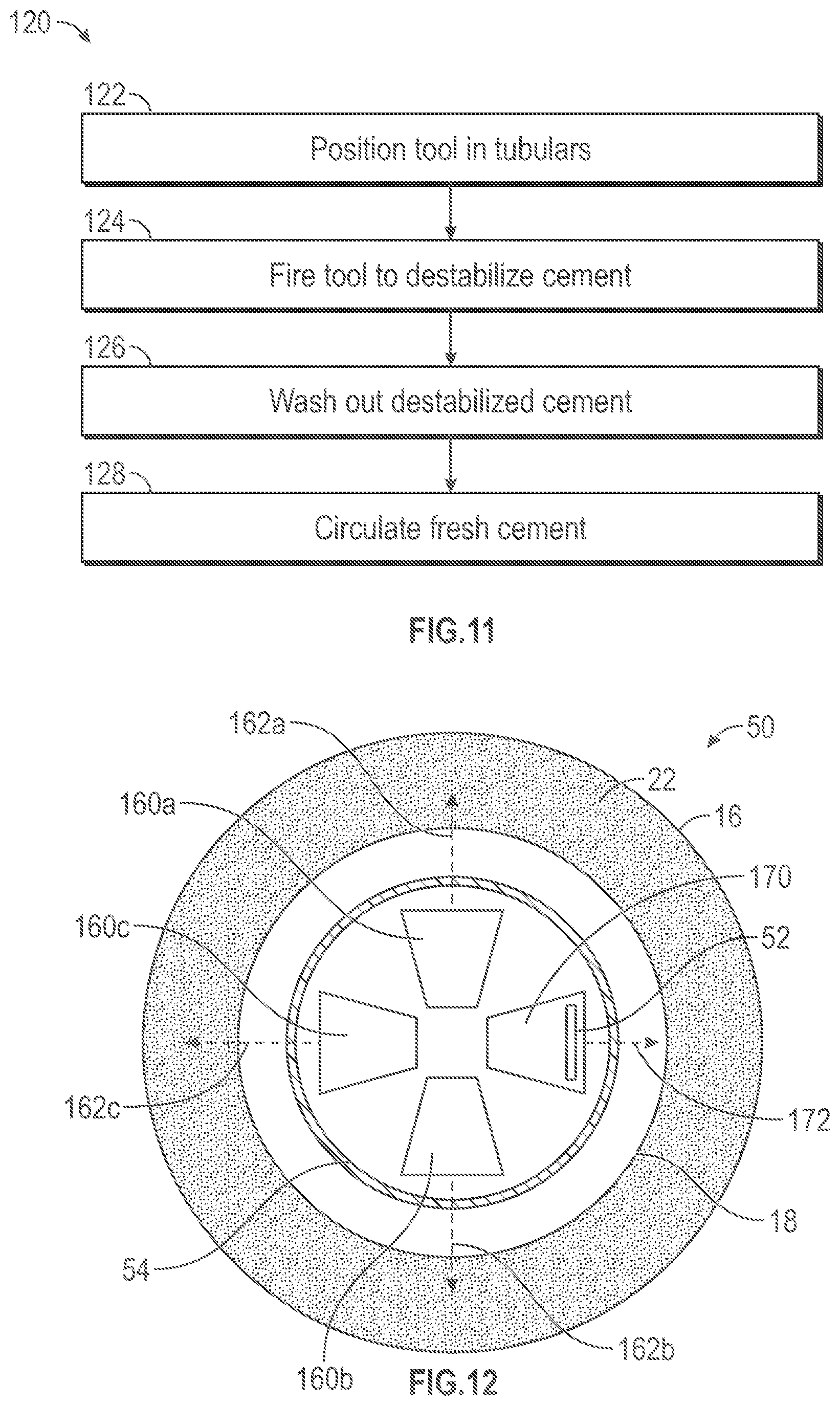 Patent US12326070 Figure 9 – Apparatus and related methods for the cement breakup during abandonment operations