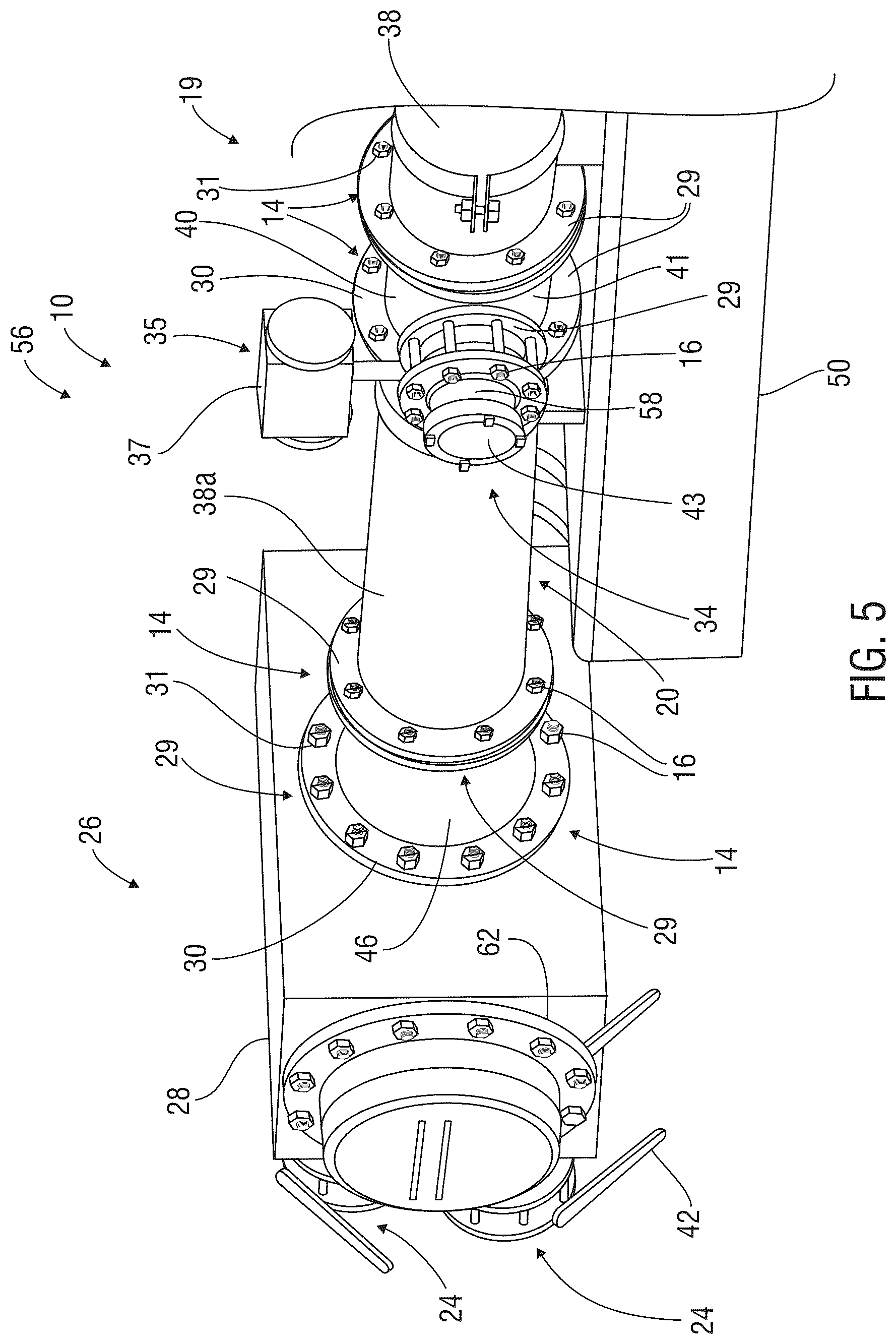 Patent US12326076 Figure 5 – Hydraulic fracturing missile and related apparatus and methods