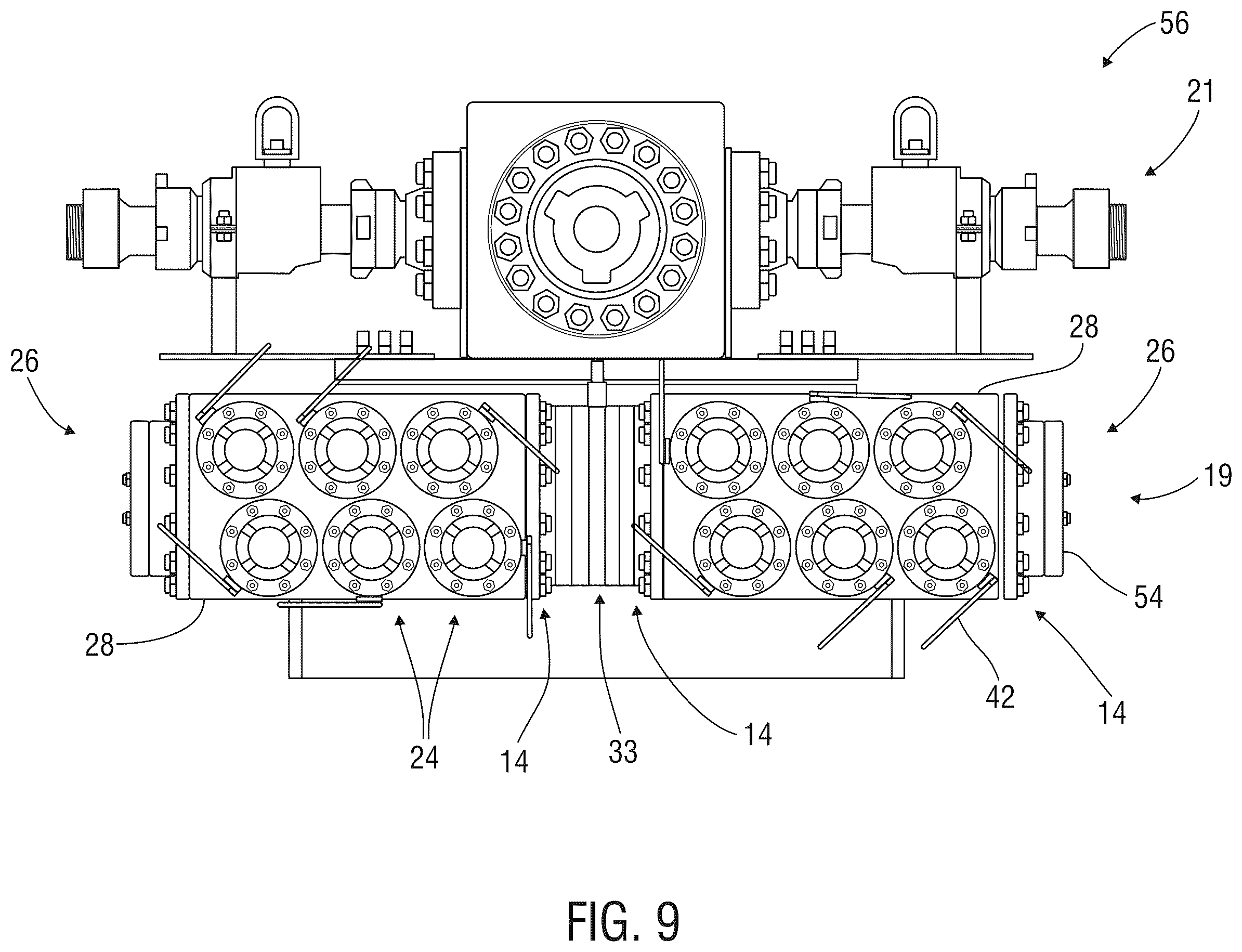 Patent US12326076 Figure 9 – Hydraulic fracturing missile and related apparatus and methods