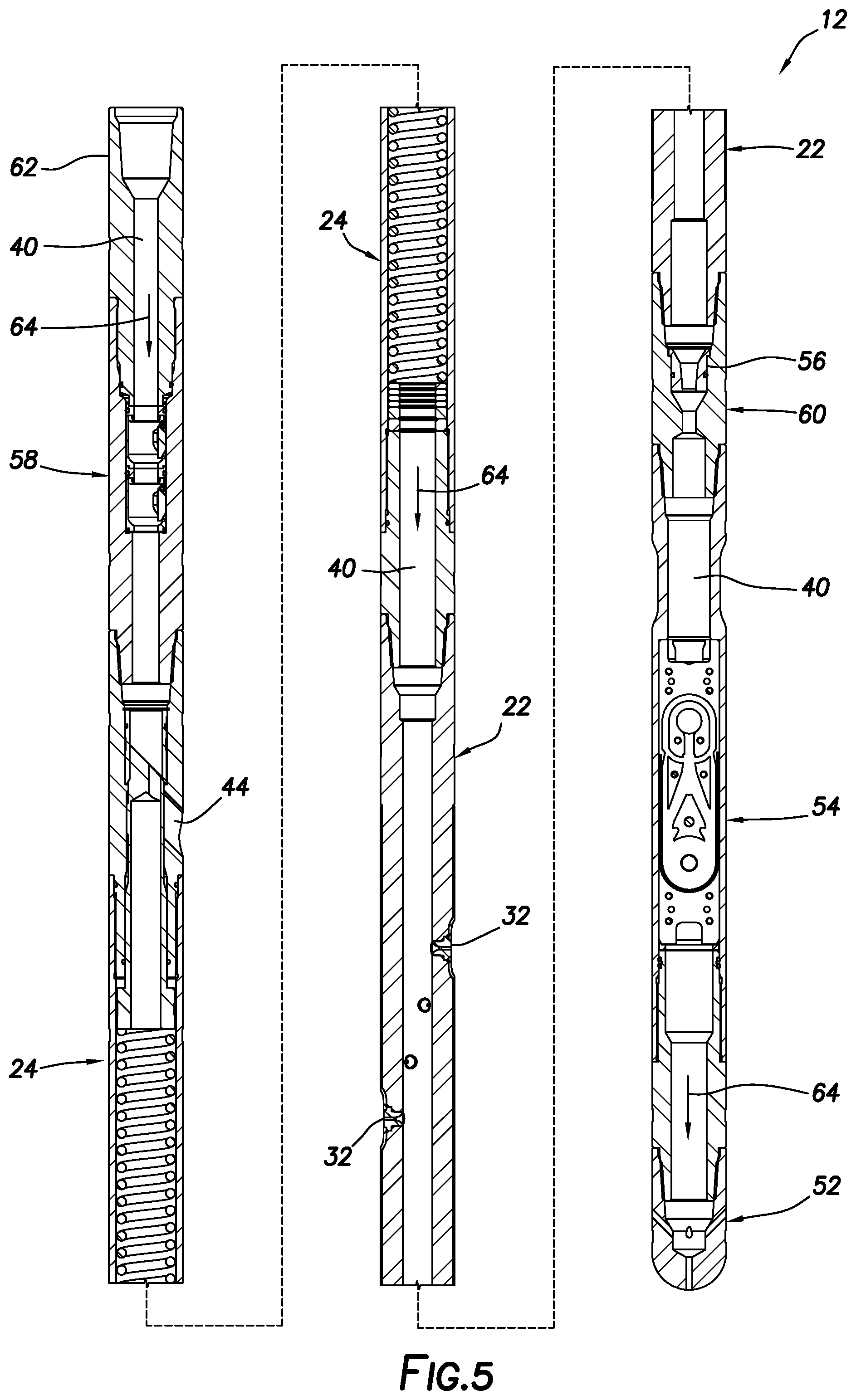 Patent US12326077 Figure 5 – Well completion systems and methods