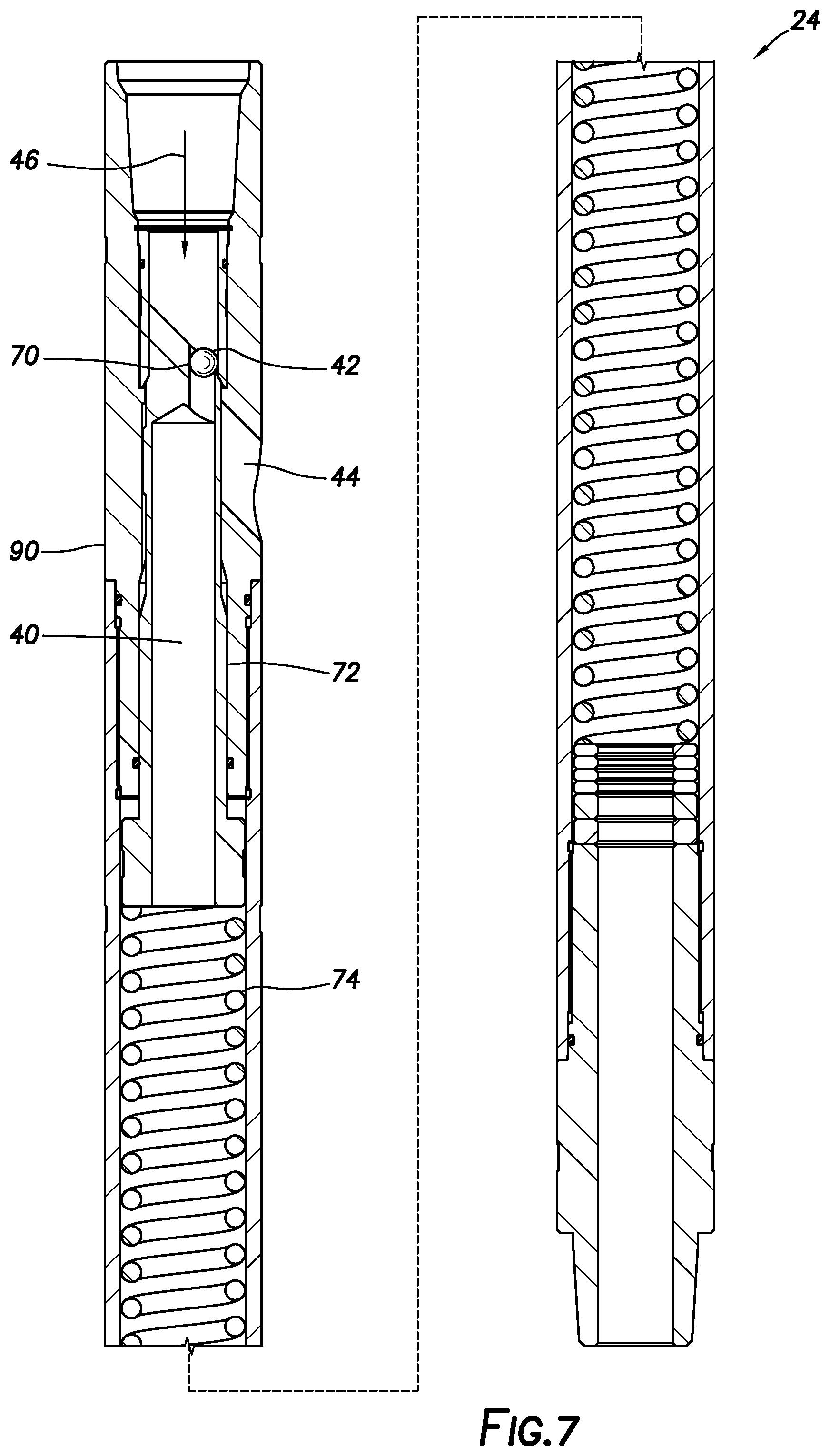 Patent US12326077 Figure 7 – Well completion systems and methods
