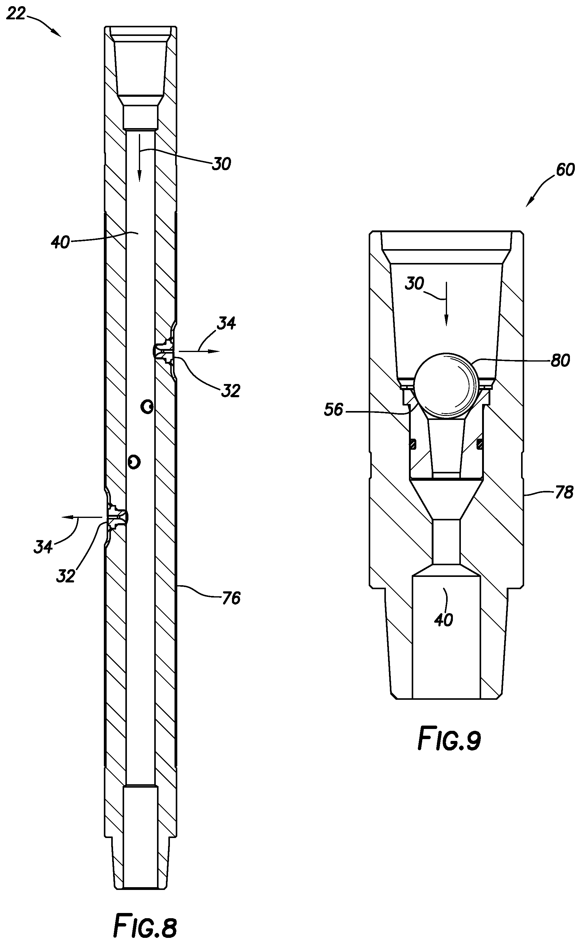 Patent US12326077 Figure 8 – Well completion systems and methods