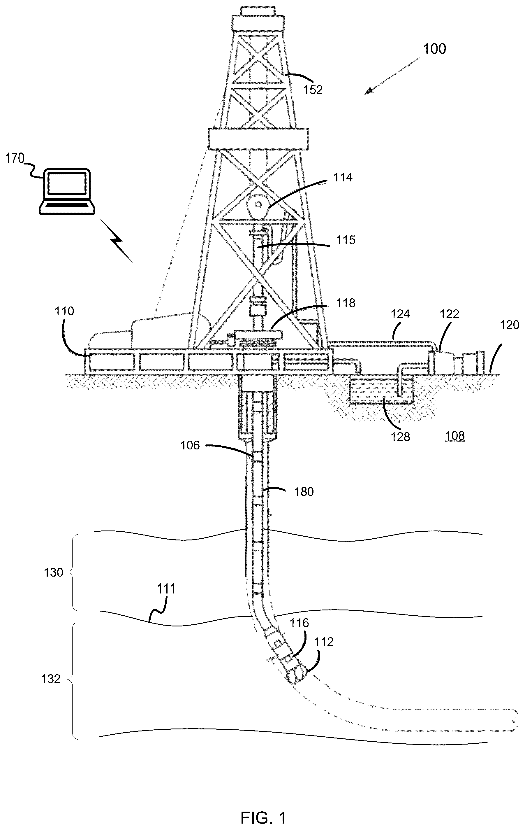 Patent US12326078 Figure 1 – Effective resistivity models for geosteering decisions