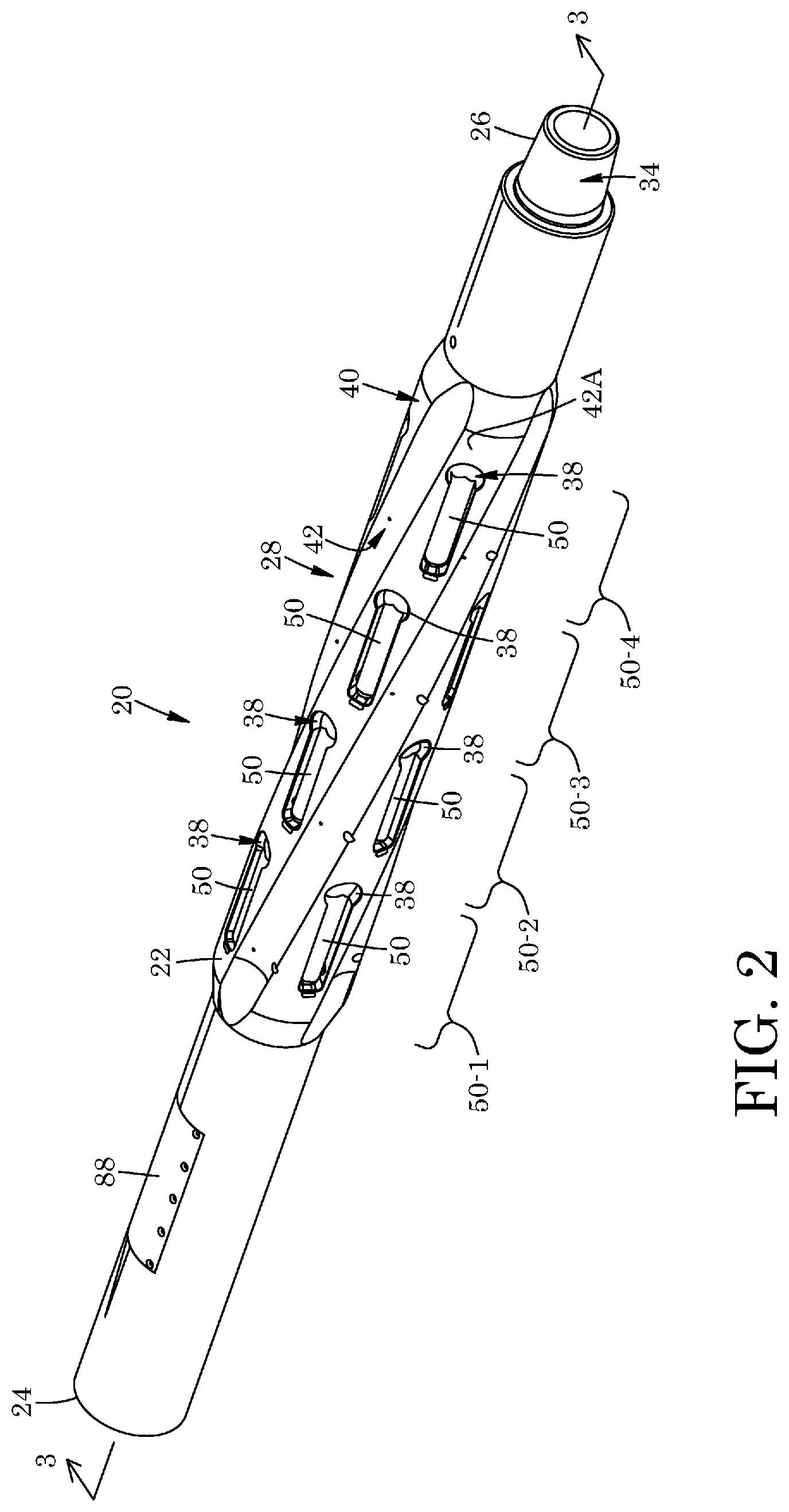 Patent US12326080 Figure 2 – Method and apparatus for measuring a wellbore