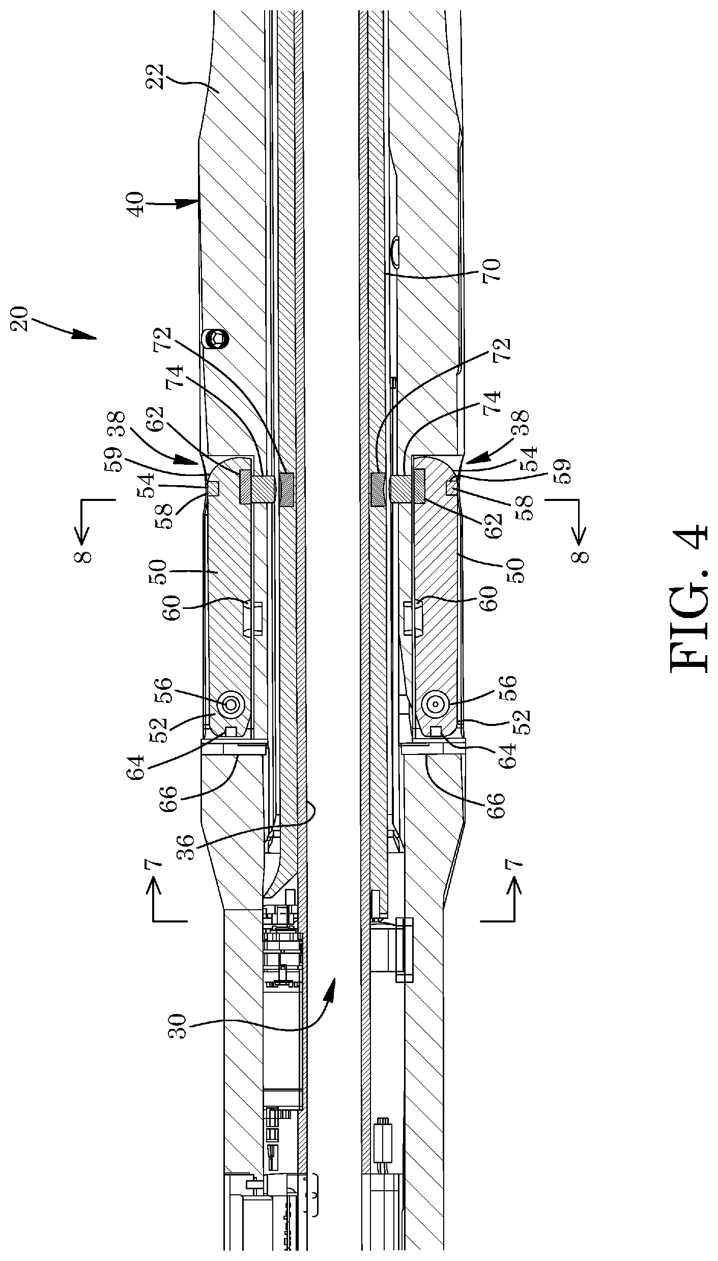 Patent US12326080 Figure 4 – Method and apparatus for measuring a wellbore