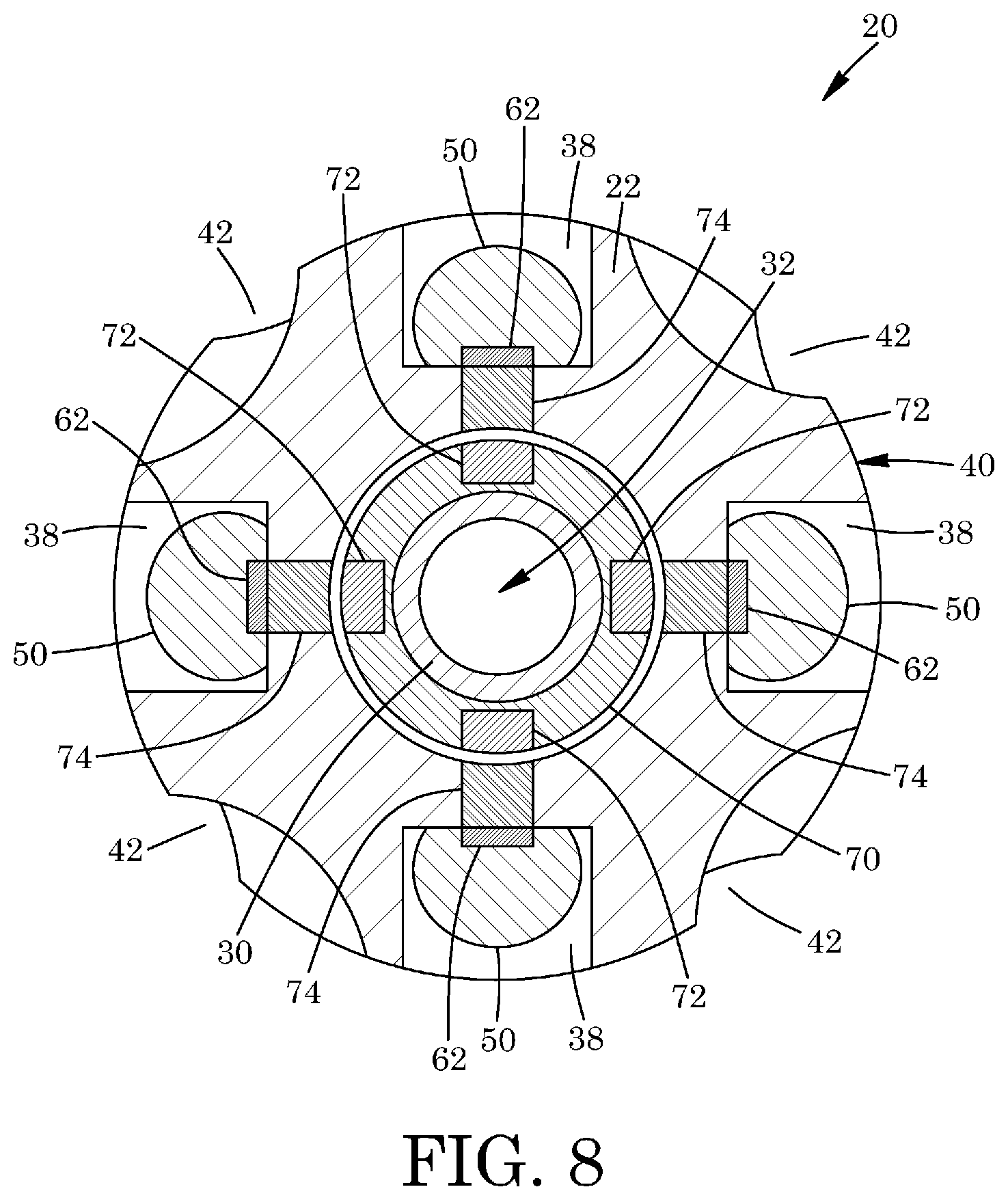 Patent US12326080 Figure 8 – Method and apparatus for measuring a wellbore