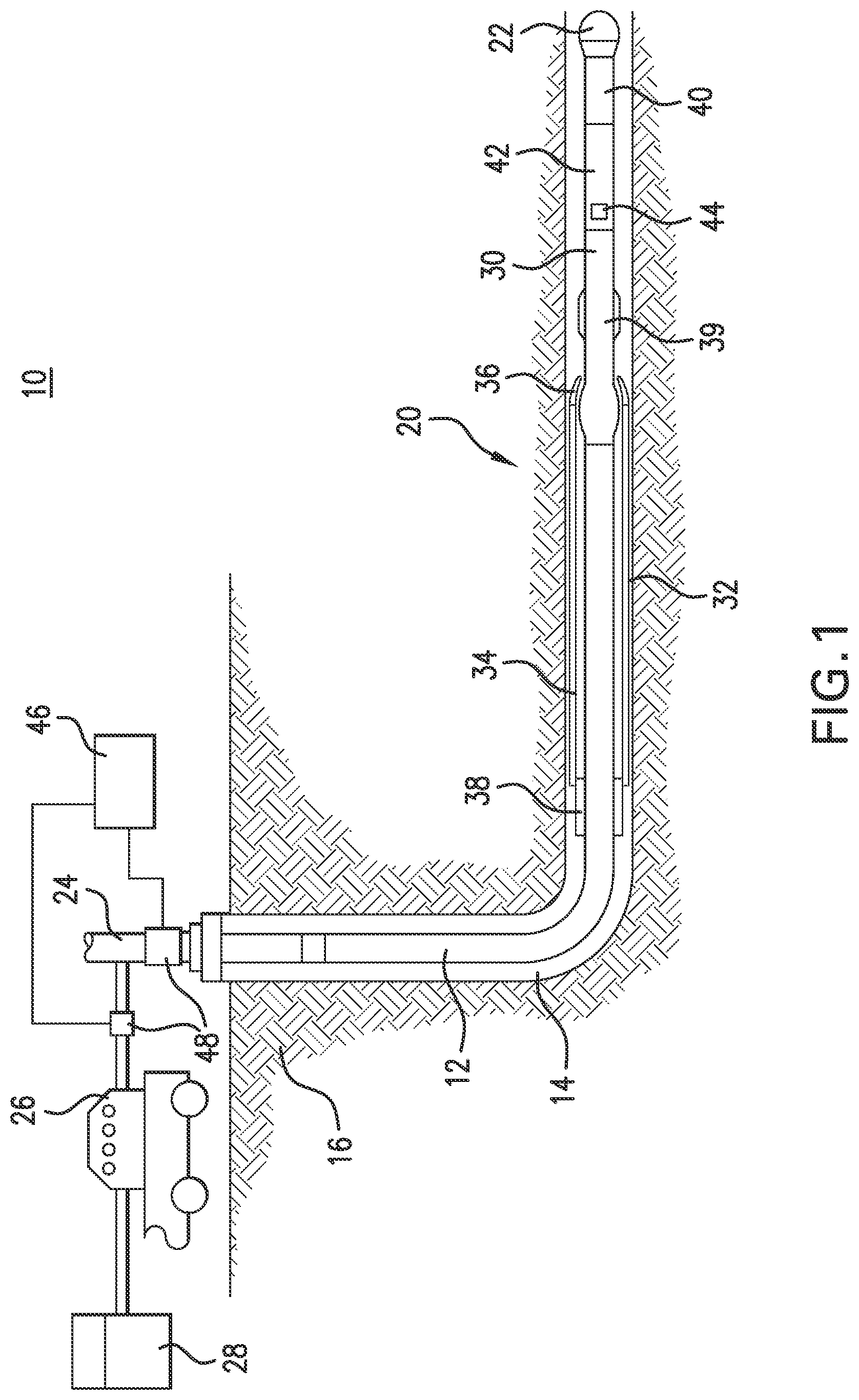 Patent US12326081 Figure 1 – Tagging assembly including a sacrificial stop component
