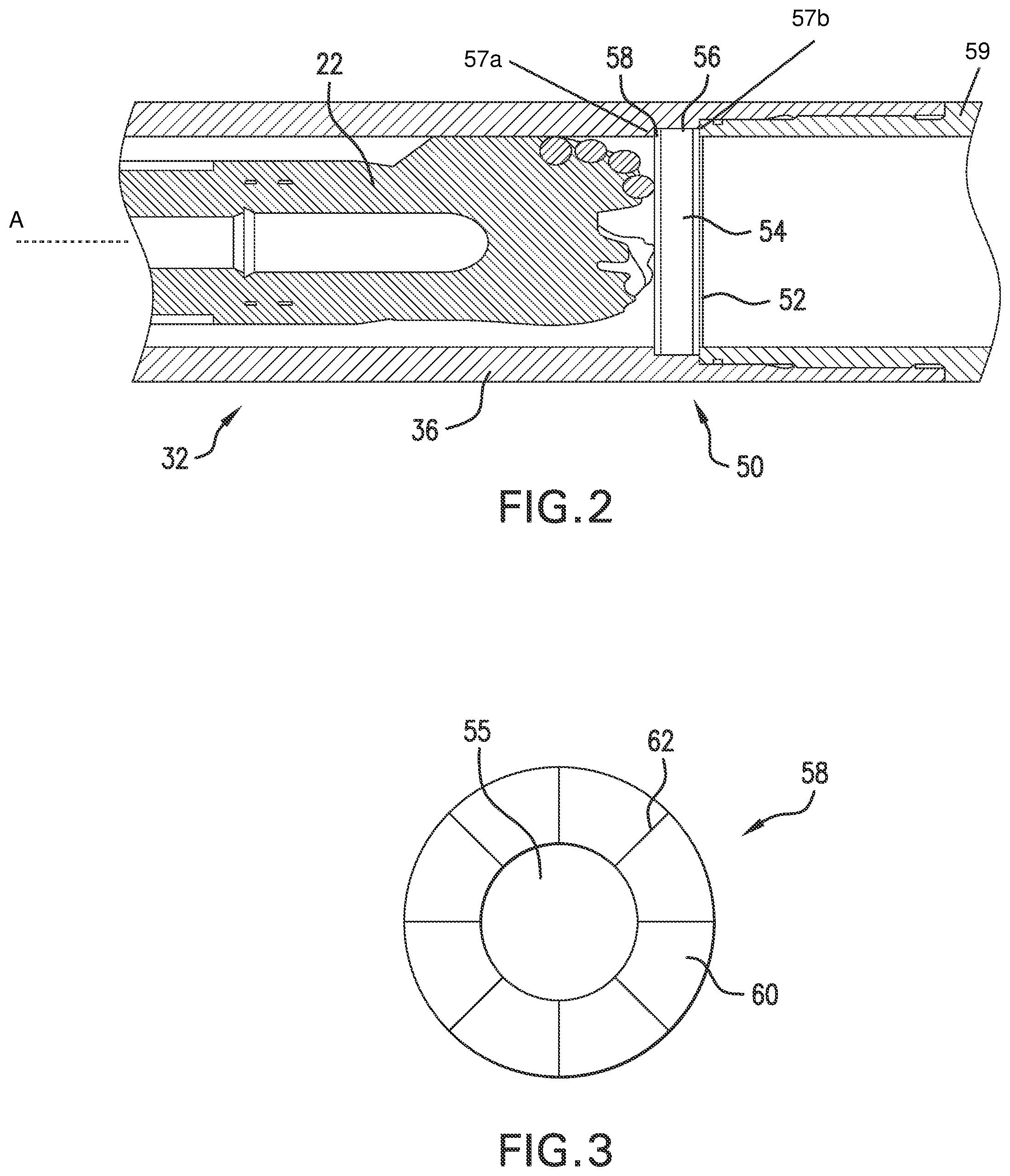 Patent US12326081 Figure 2 – Tagging assembly including a sacrificial stop component