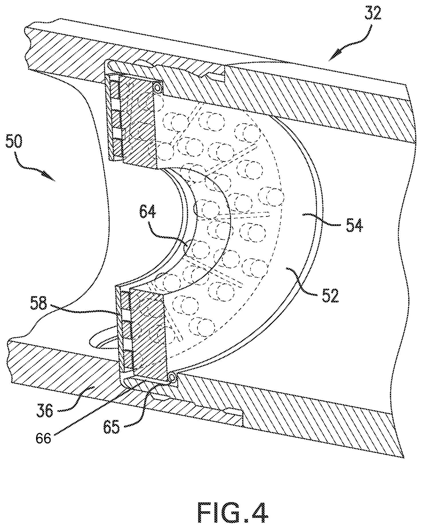 Patent US12326081 Figure 3 – Tagging assembly including a sacrificial stop component