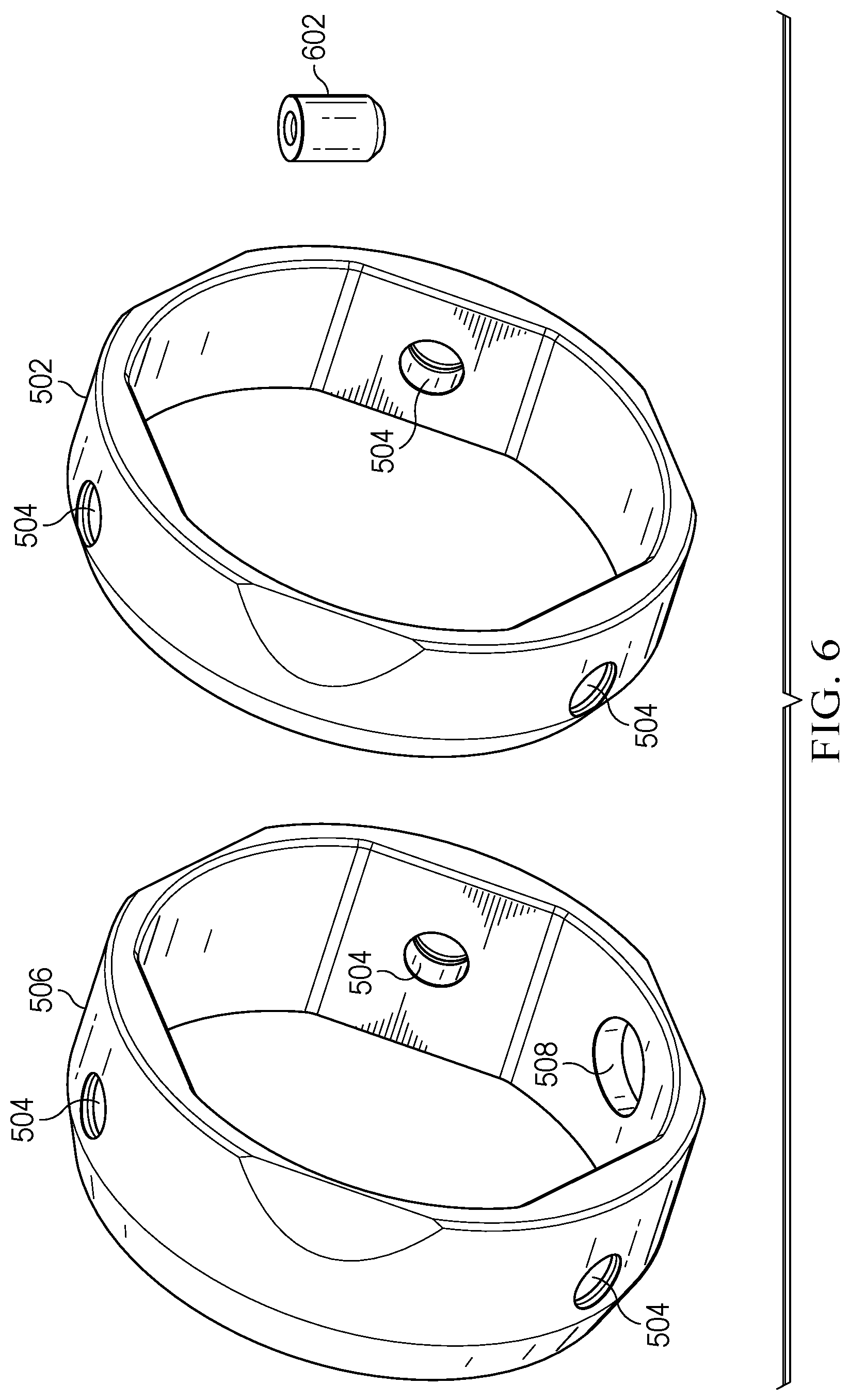 Patent US12326083 Figure 6 – Secondary steering pad retention mechanism