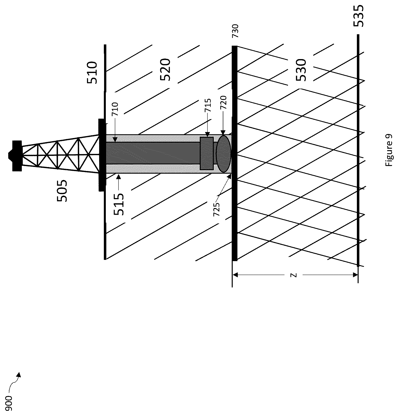 Patent US12326085 Figure 9 – Basement rock hybrid drilling