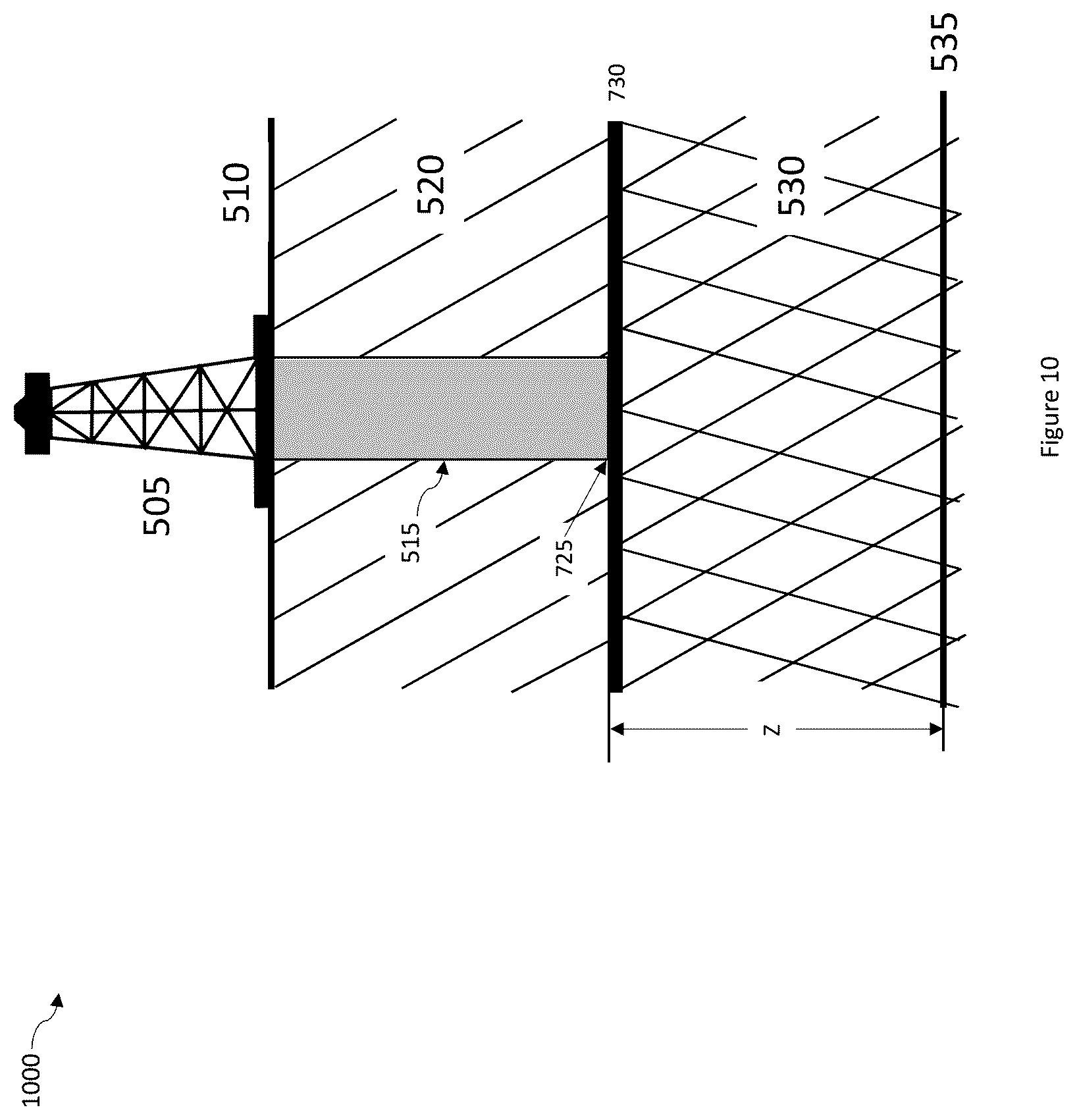 Patent US12326085 Figure 10 – Basement rock hybrid drilling