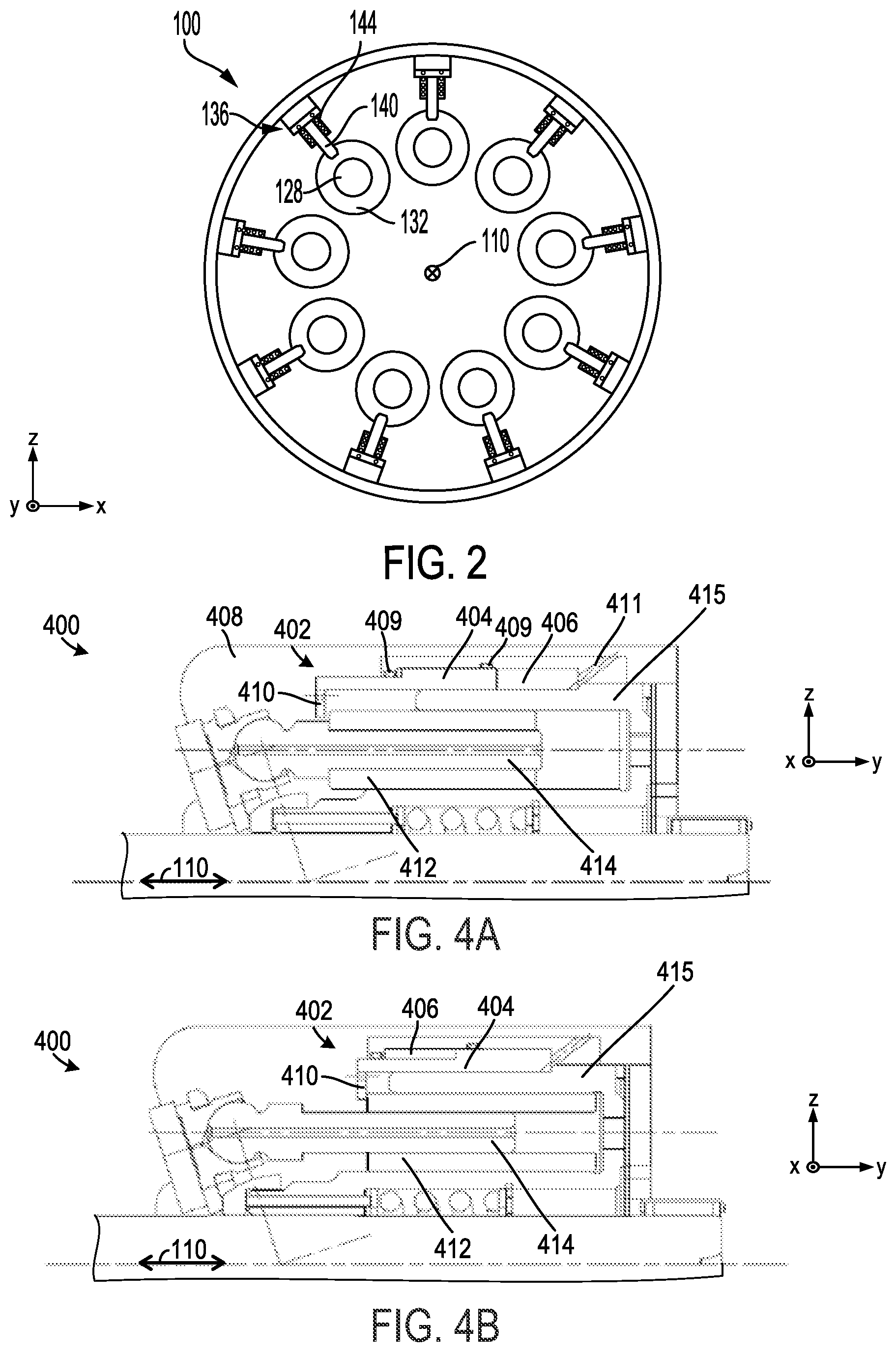 Patent US12326088 Figure 2 – Variable displacement hydraulic motor