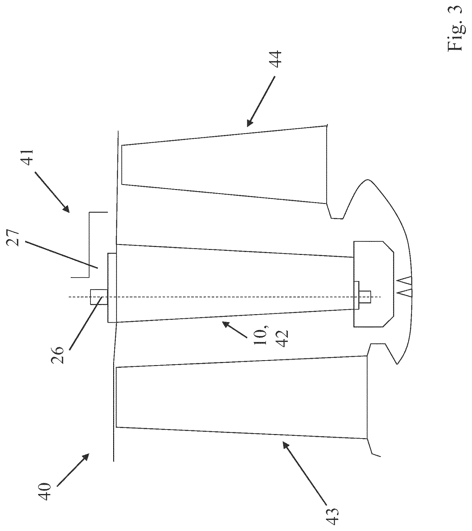 Patent US12326091 Figure 3 – Guide vane arrangement for a turbomachine, compressor module, and turbomachine