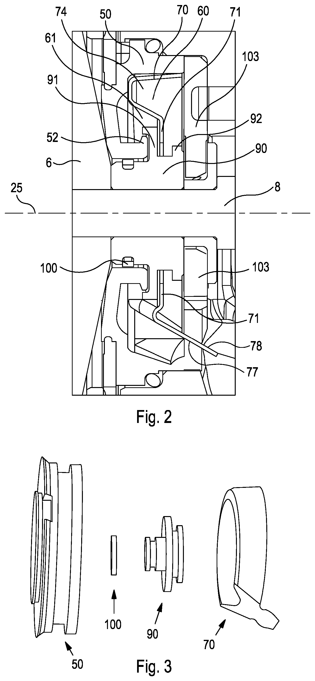 Patent US12326094 Figure 2 – Compressor seal system