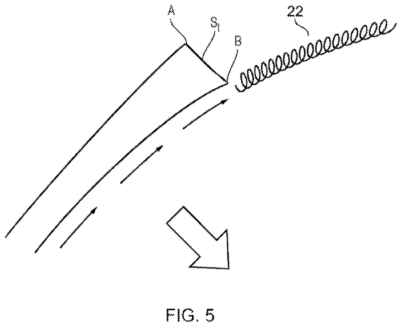 Patent US12326098 Figure 5 – Compressor blade