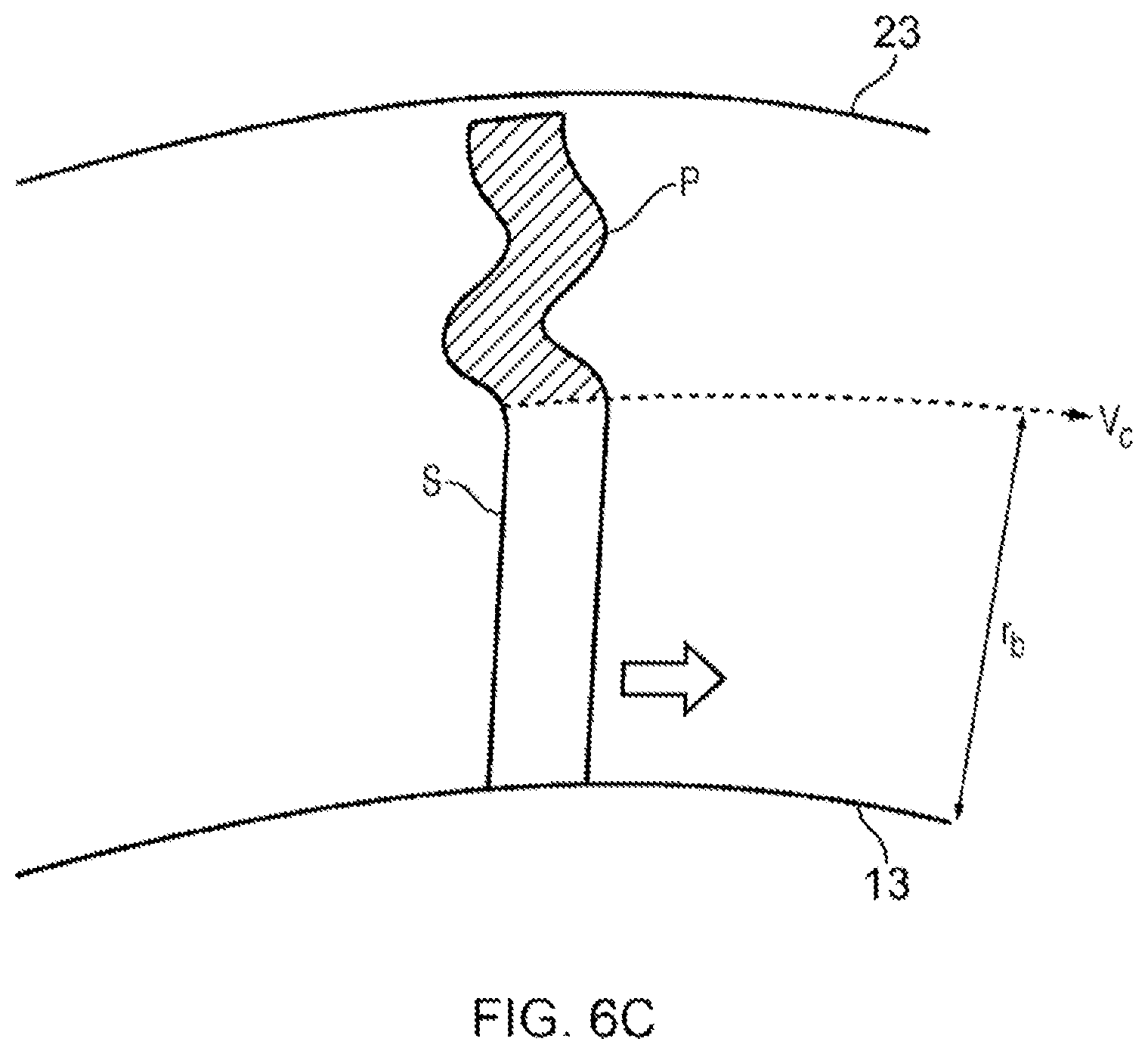 Patent US12326098 Figure 7 – Compressor blade