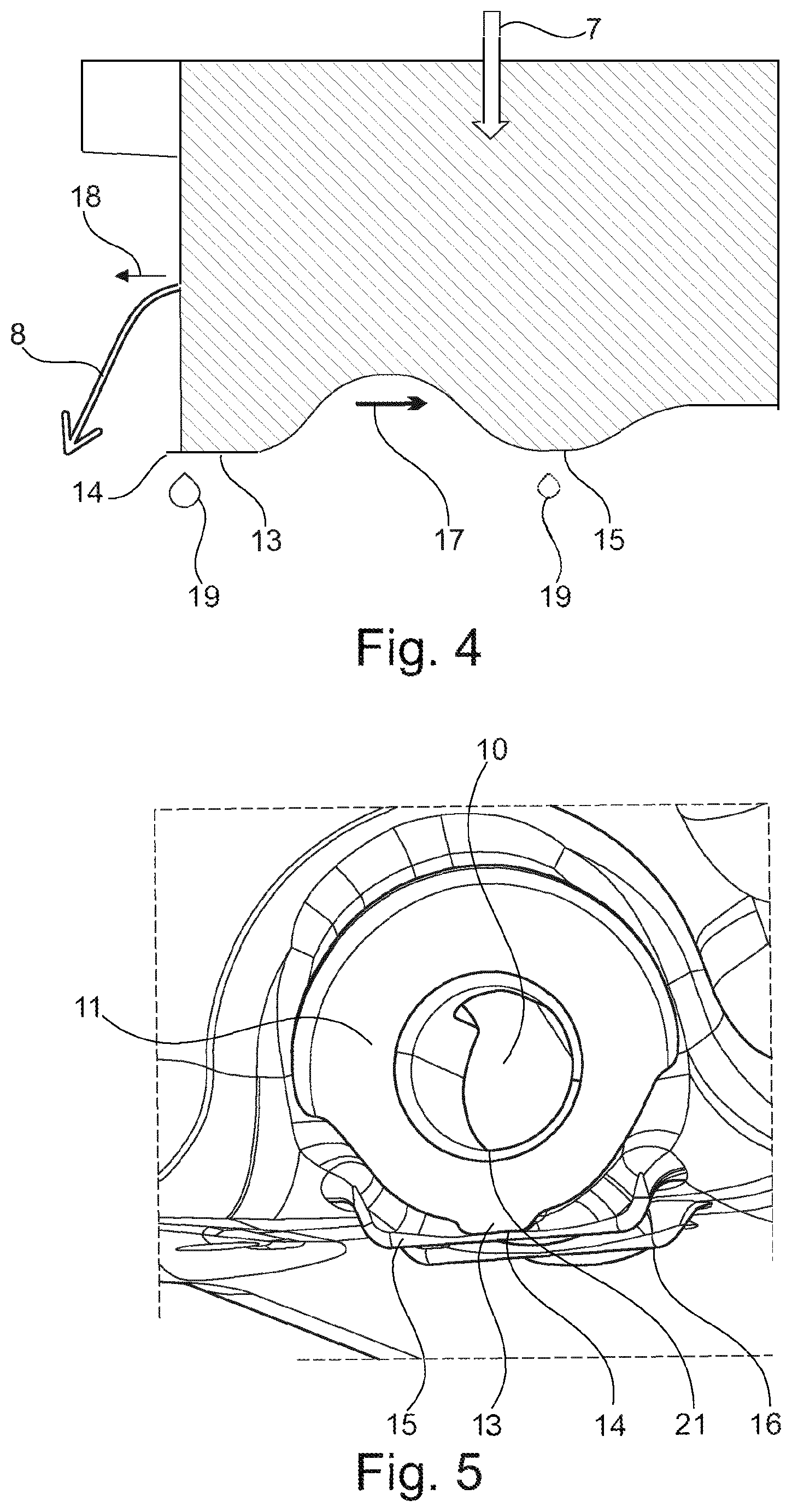 Patent US12326104 Figure 3 – Oil sump with oil drain plug